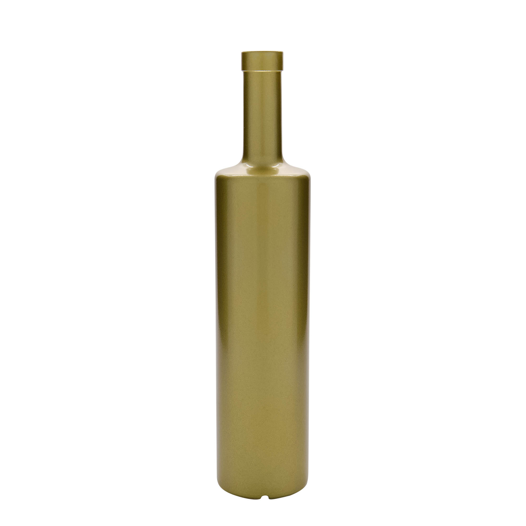 700 ml Bottiglia di vetro 'Centurio', oro, imboccatura: fascetta 700 ml Bottiglia di vetro 'Centurio', oro, imboccatura: fascetta