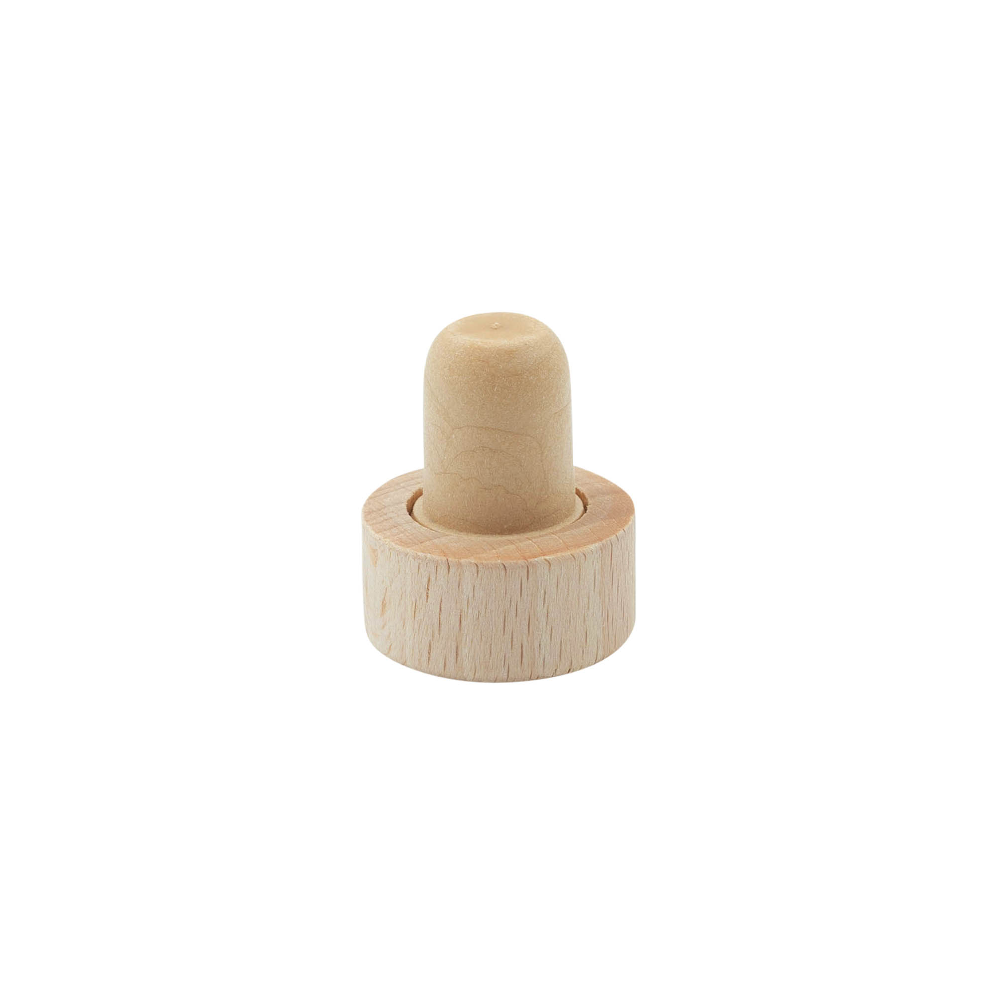 Tappi con impugnatura in sughero 16 mm, legno/plastica, per apertura: sughero Tappi con impugnatura in sughero 16 mm, legno/plastica, per apertura: sughero