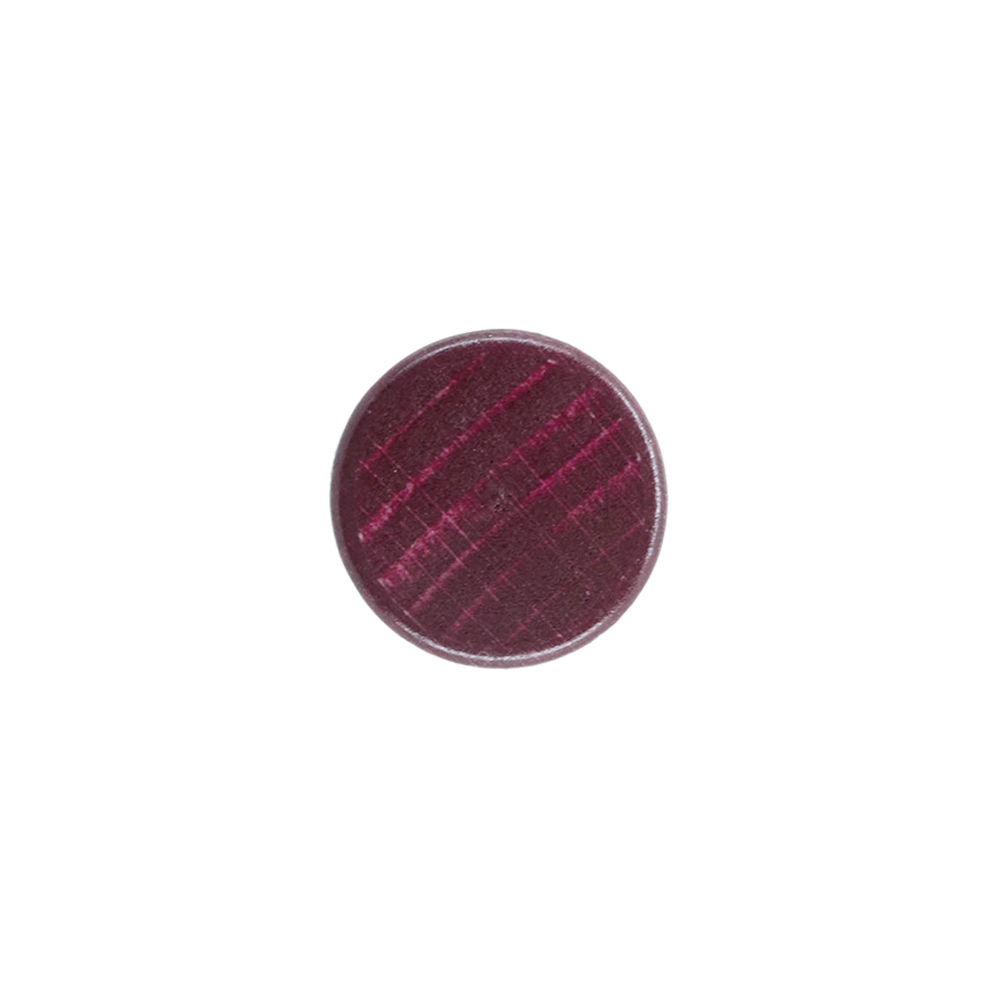 Tappo a manico 19 mm, legno/plastica, bordeaux, per bocca: sughero