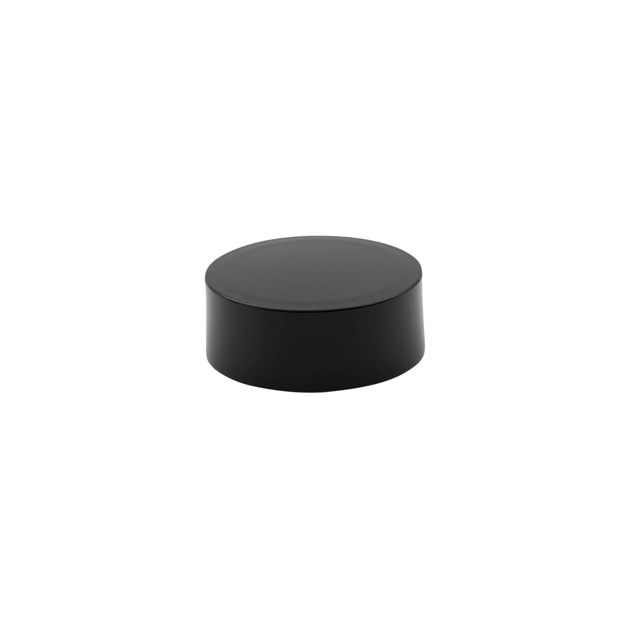 Tappo a vite, plastica PP, nero, per bocca: 58/400