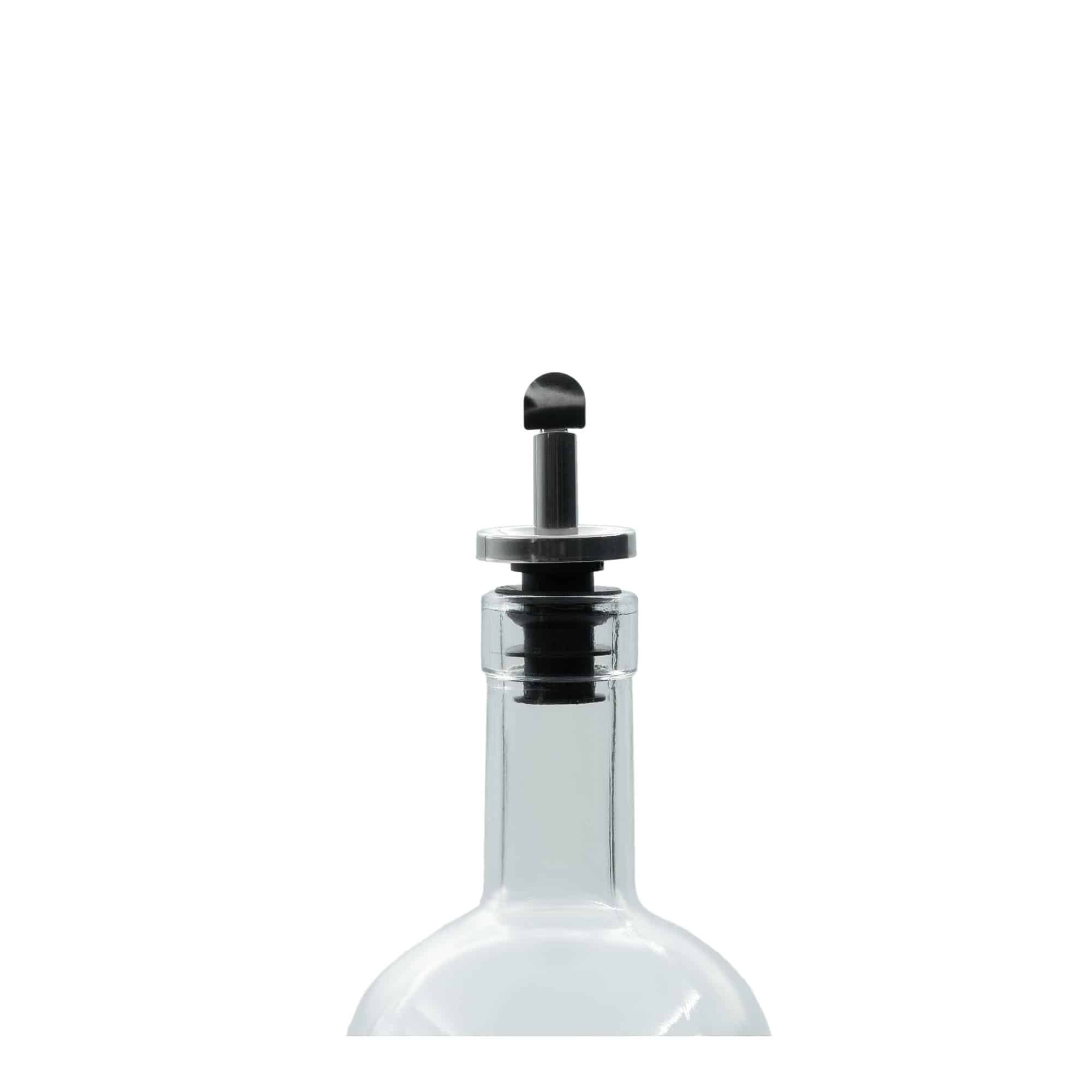 Tappo versatore Inox aceto, acciaio inossidabile, argento