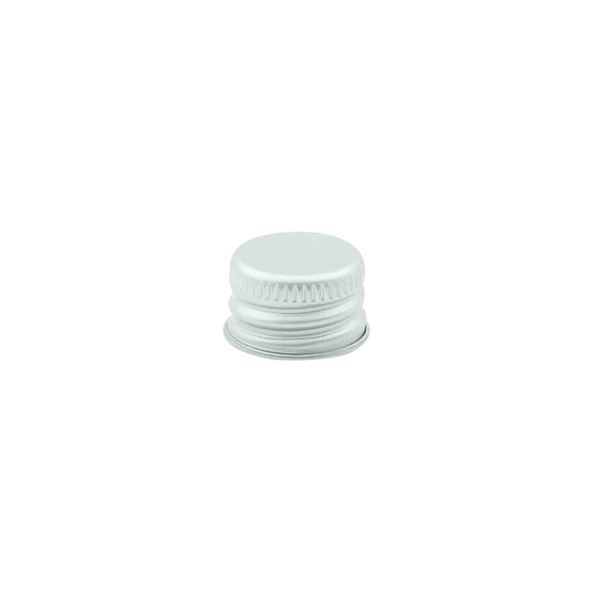 Tappo a vite, metallo, argento, per imboccatura: 18/410 Tappo a vite, metallo, argento, per imboccatura: 18/410