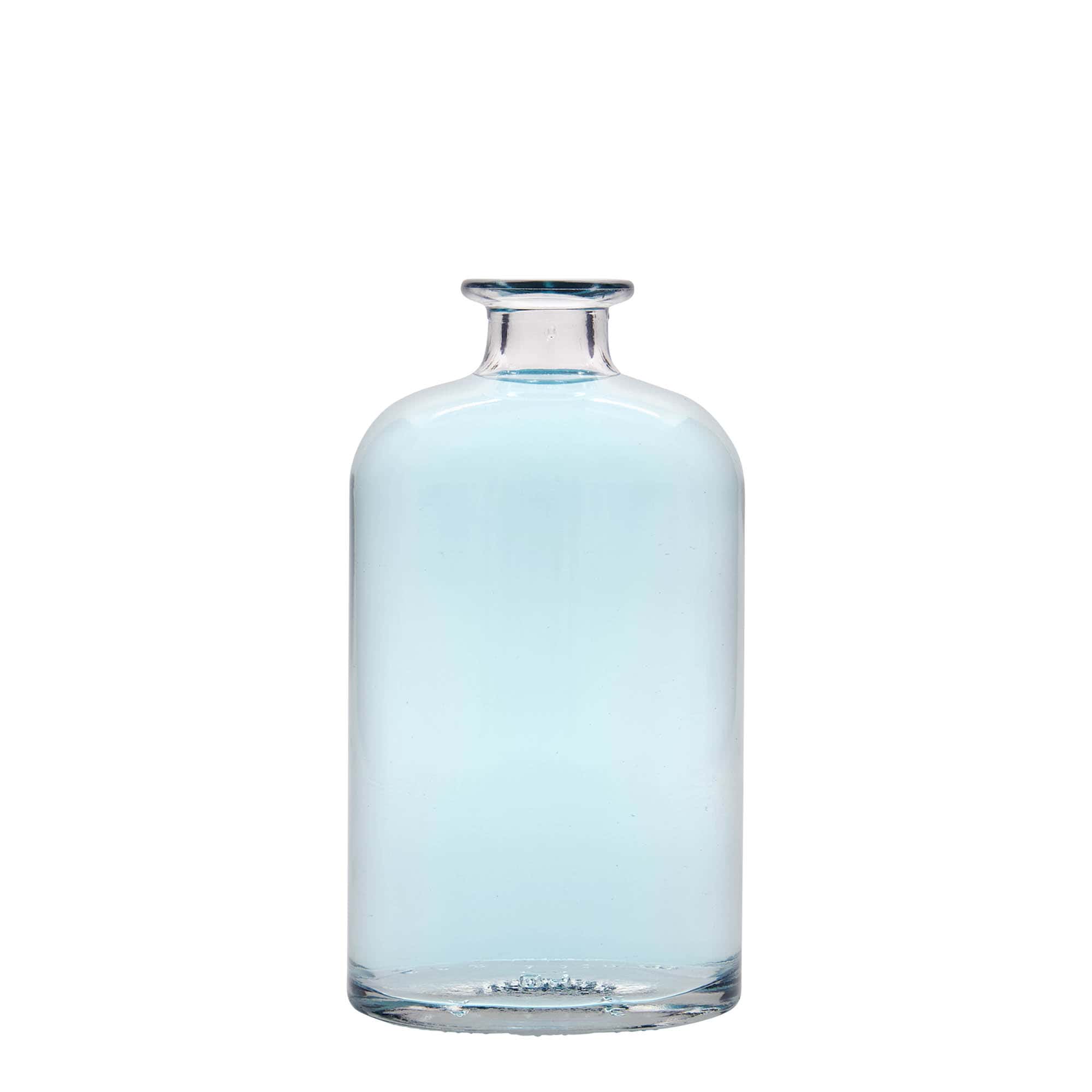 500 ml Bottiglia di vetro 'Dundee', ovale, imboccatura: fascetta 500 ml Bottiglia di vetro 'Dundee', ovale, imboccatura: fascetta