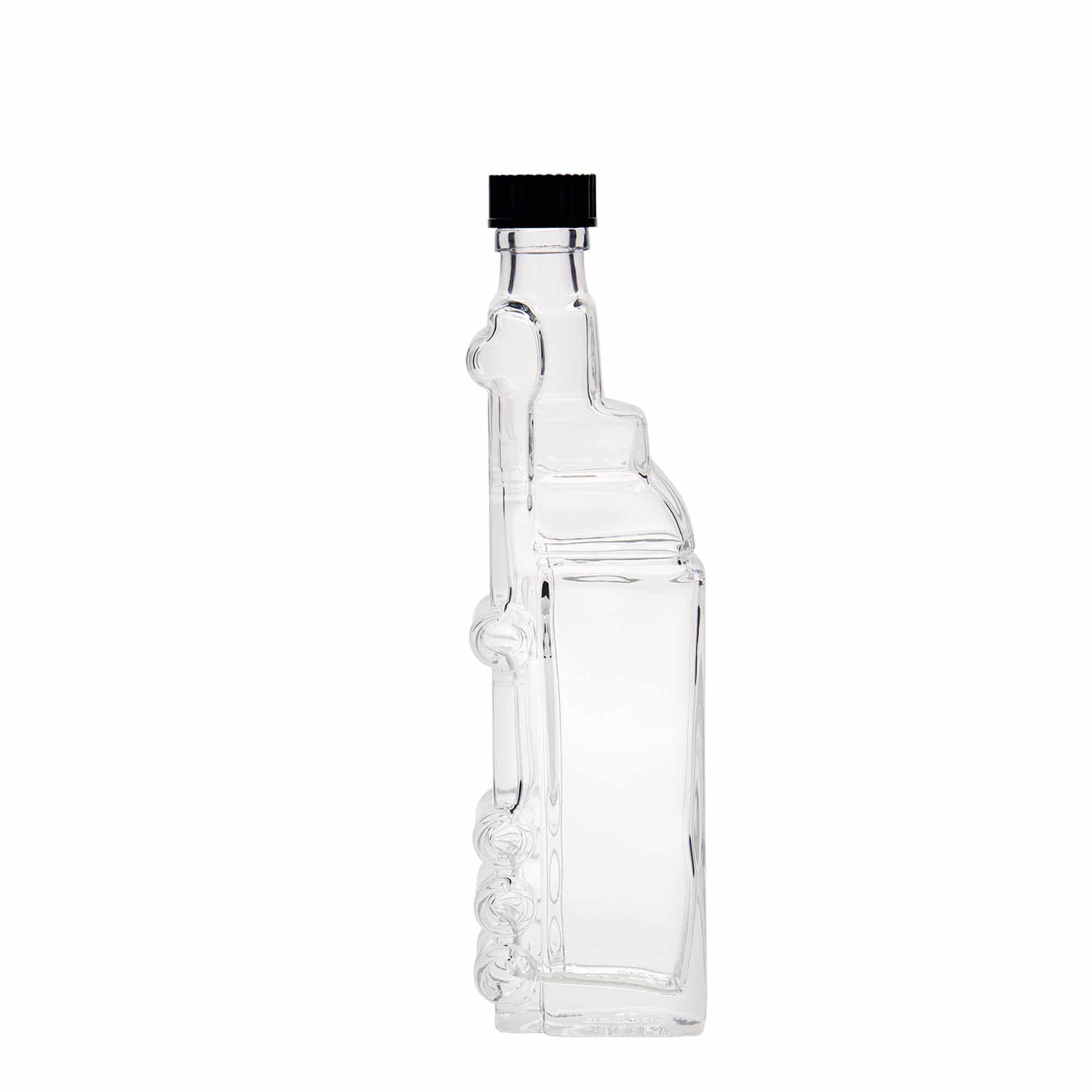 Bottiglia di vetro da 200 ml 'Truck', bocca: PP 25