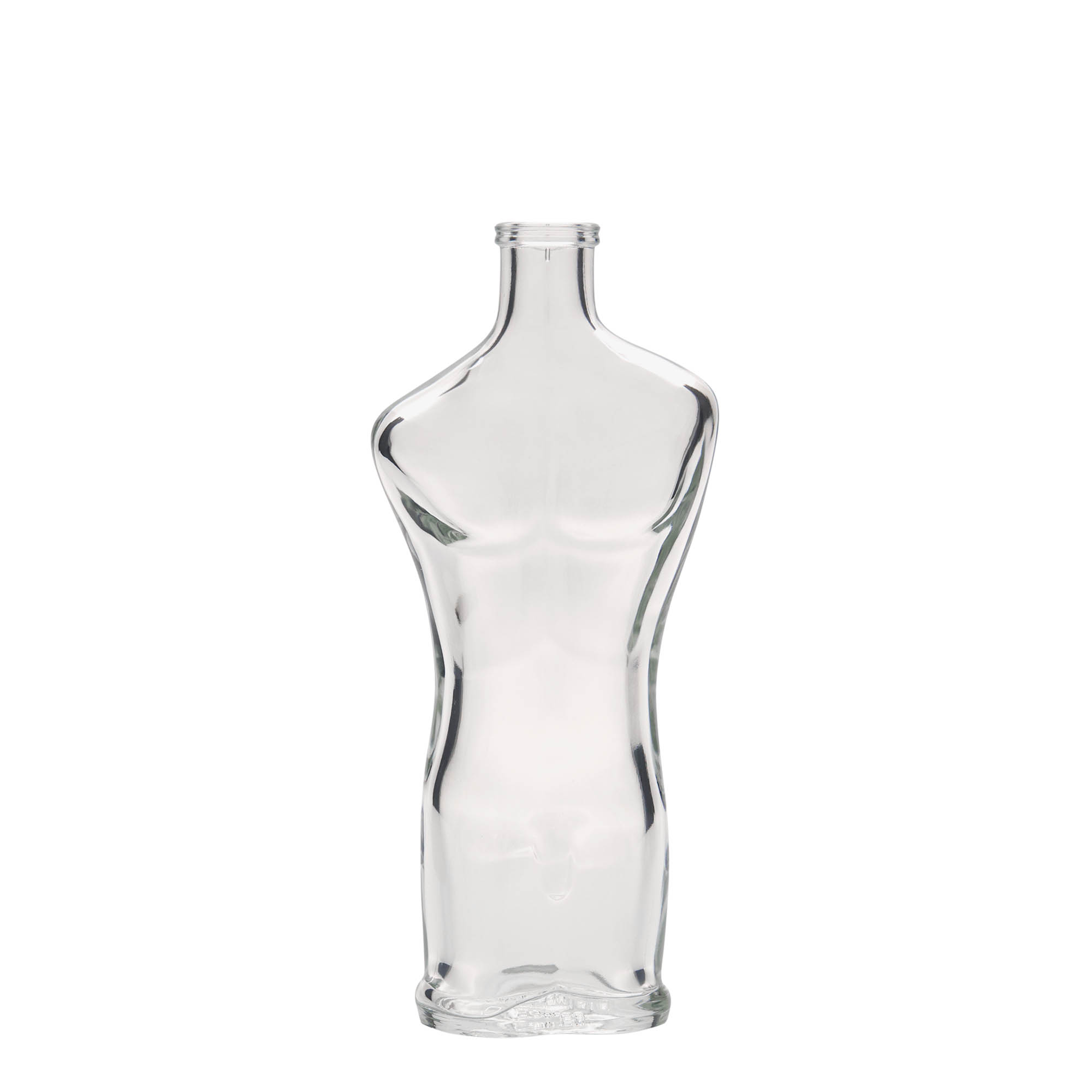 Bottiglia di vetro da 200 ml 'Adam', bocca: sughero Bottiglia di vetro da 200 ml 'Adam', bocca: sughero
