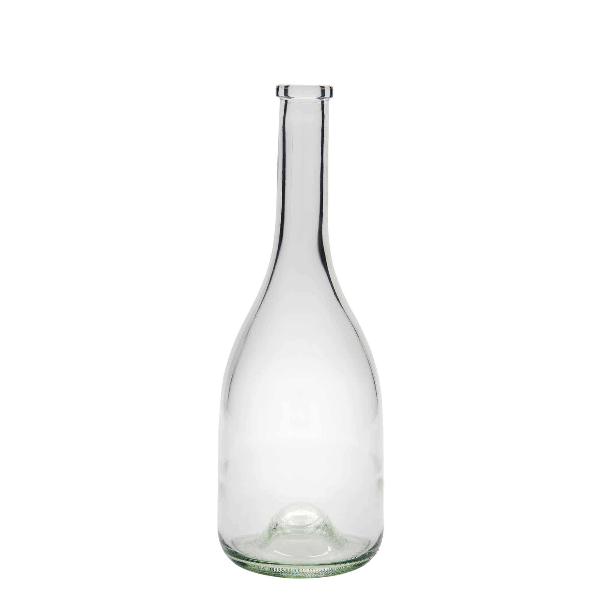 750 ml Bottiglia di vetro 'Rustica, imboccatura: fascetta 750 ml Bottiglia di vetro 'Rustica, imboccatura: fascetta