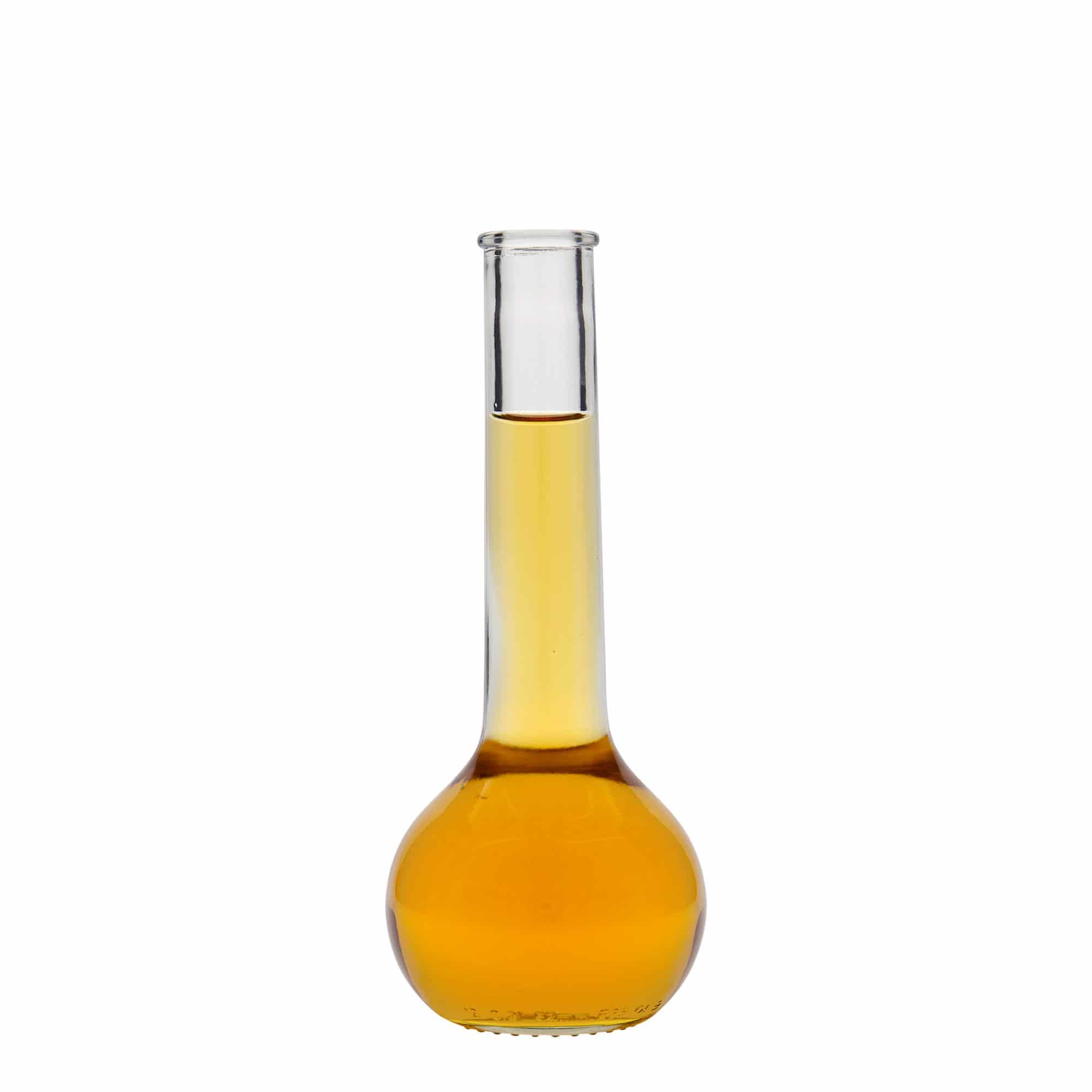 200 ml Bottiglia di vetro 'Tulipano', imboccatura: fascetta