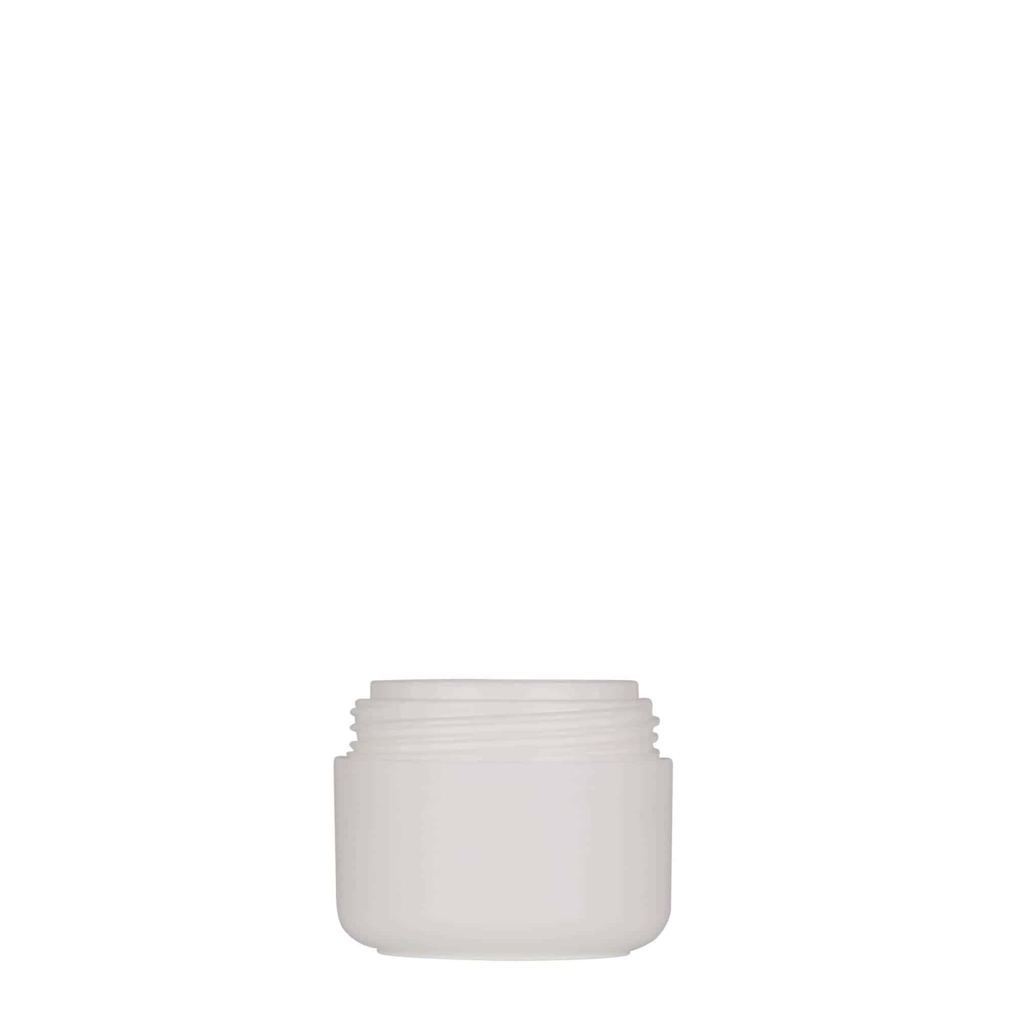 30 ml Contenitore cosmetico 'Bianca', plastica PP, bianco, imboccatura: a vite 30 ml Contenitore cosmetico 'Bianca', plastica PP, bianco, imboccatura: a vite