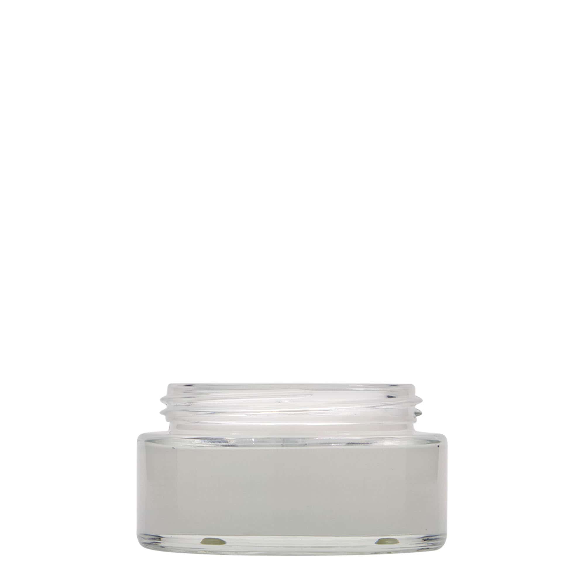Barattolo da 100 ml 'Clear Edition', vetro, bocca: chiusura a vite