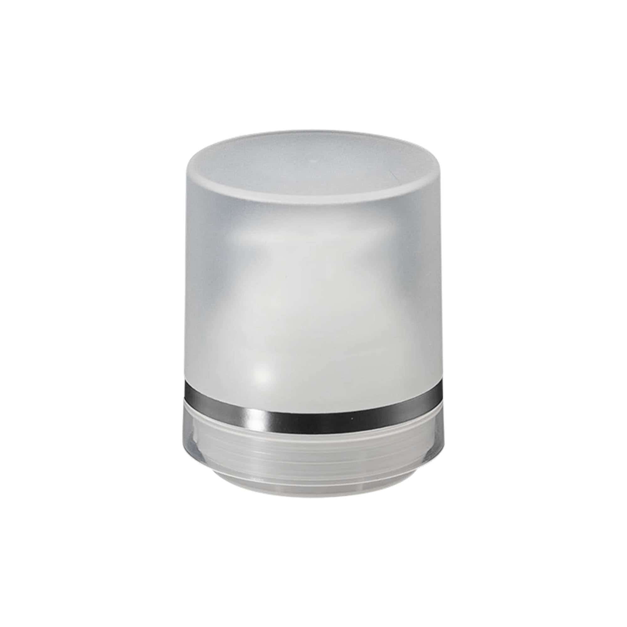 Dispenser a pompa Airless, 'Mezzo', plastica PP, naturale Dispenser a pompa Airless, 'Mezzo', plastica PP, naturale
