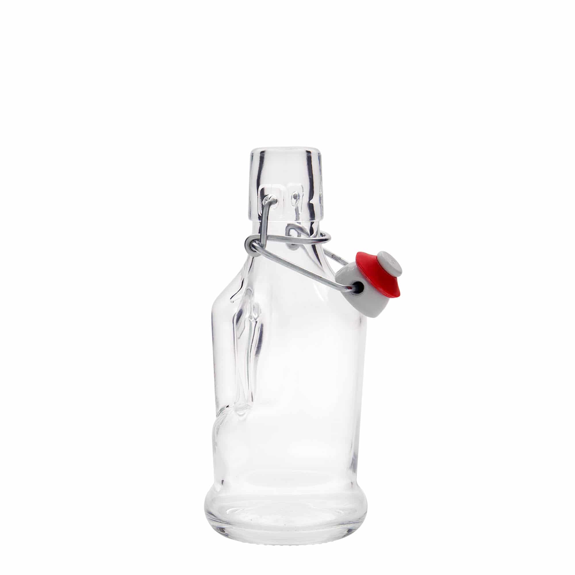 Bottiglia di vetro da 200 ml 'Classica', bocca: chiusura a leva