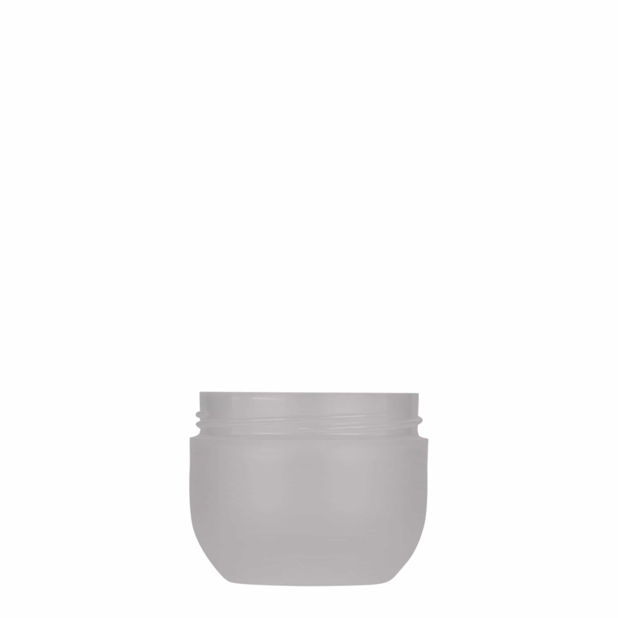 50 ml barattolo in plastica 'Magic', PP, naturale, bocca: chiusura a vite