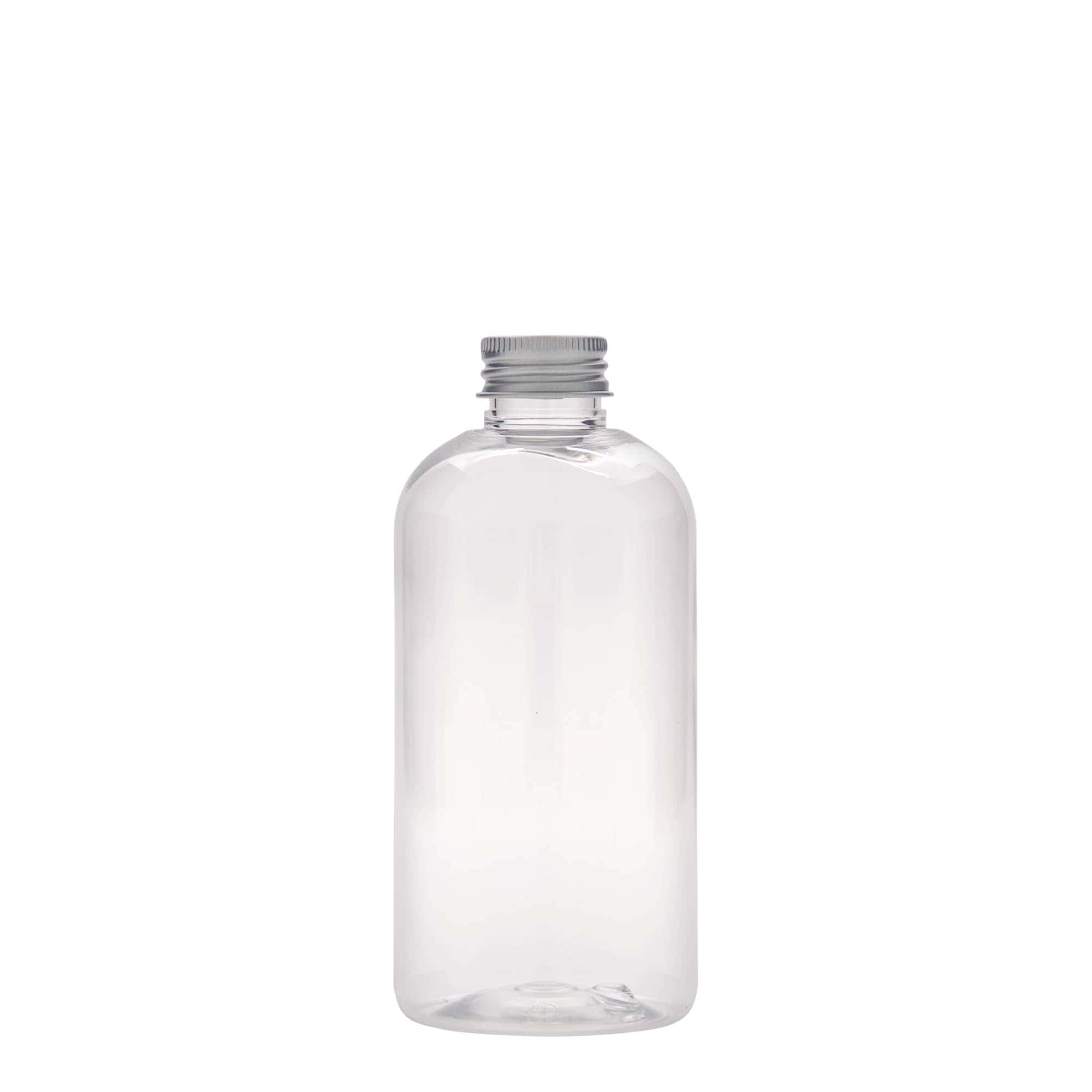 Bottiglia PET da 250 ml 'Boston', plastica, bocca: 24/410
