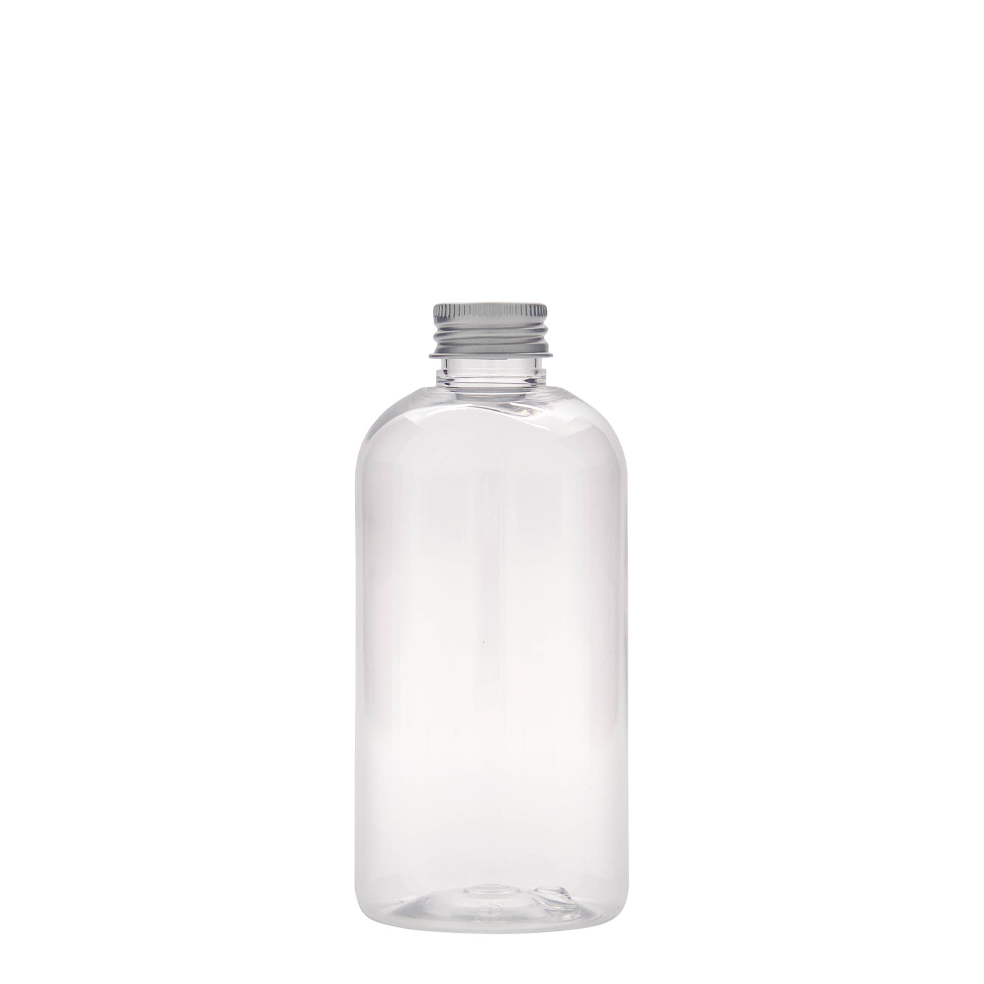 Bottiglia PET da 250 ml 'Boston', plastica, bocca: 24/410 Bottiglia PET da 250 ml 'Boston', plastica, bocca: 24/410
