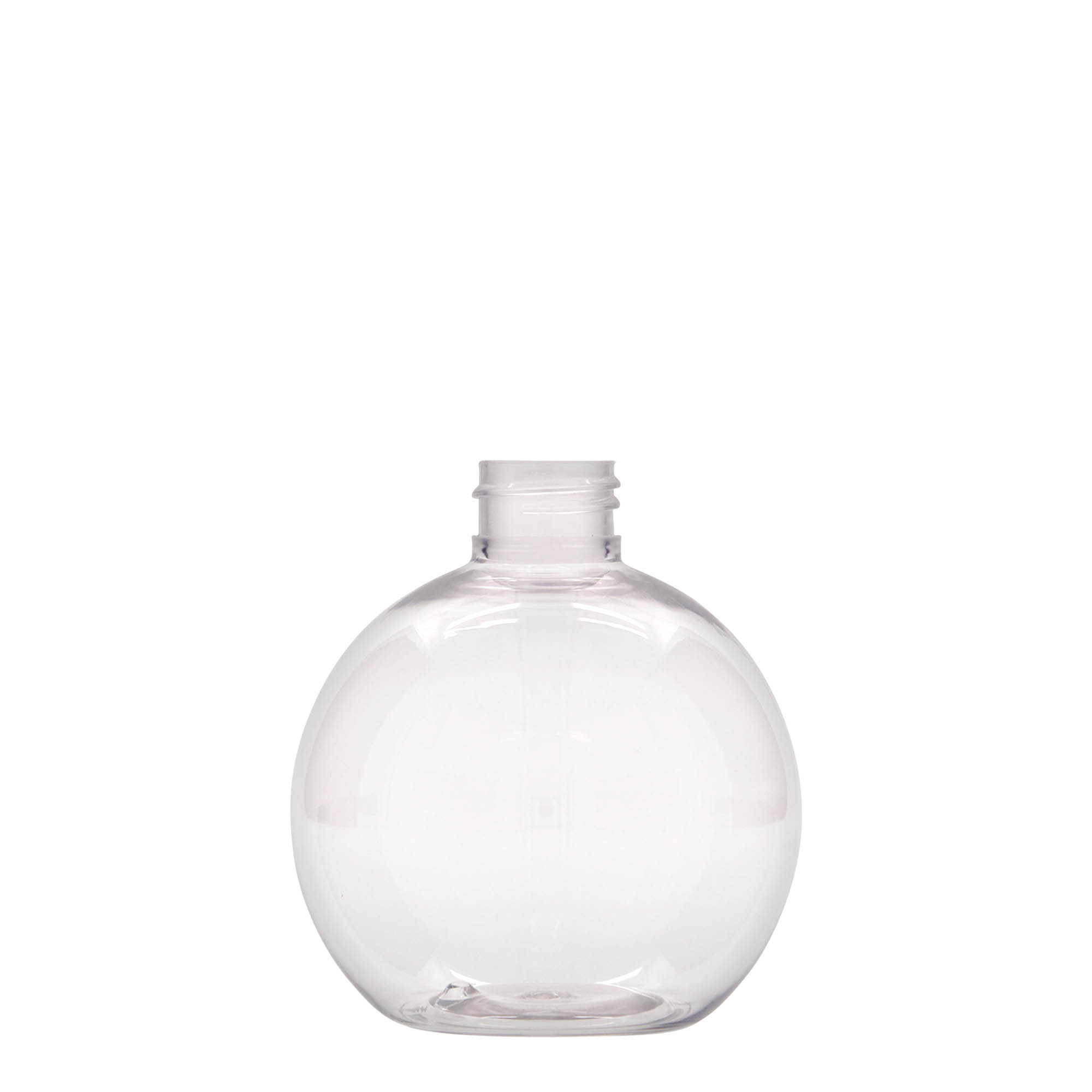 Bottiglia PET da 250 ml 'Perry', rotonda, plastica, bocca: 24/410