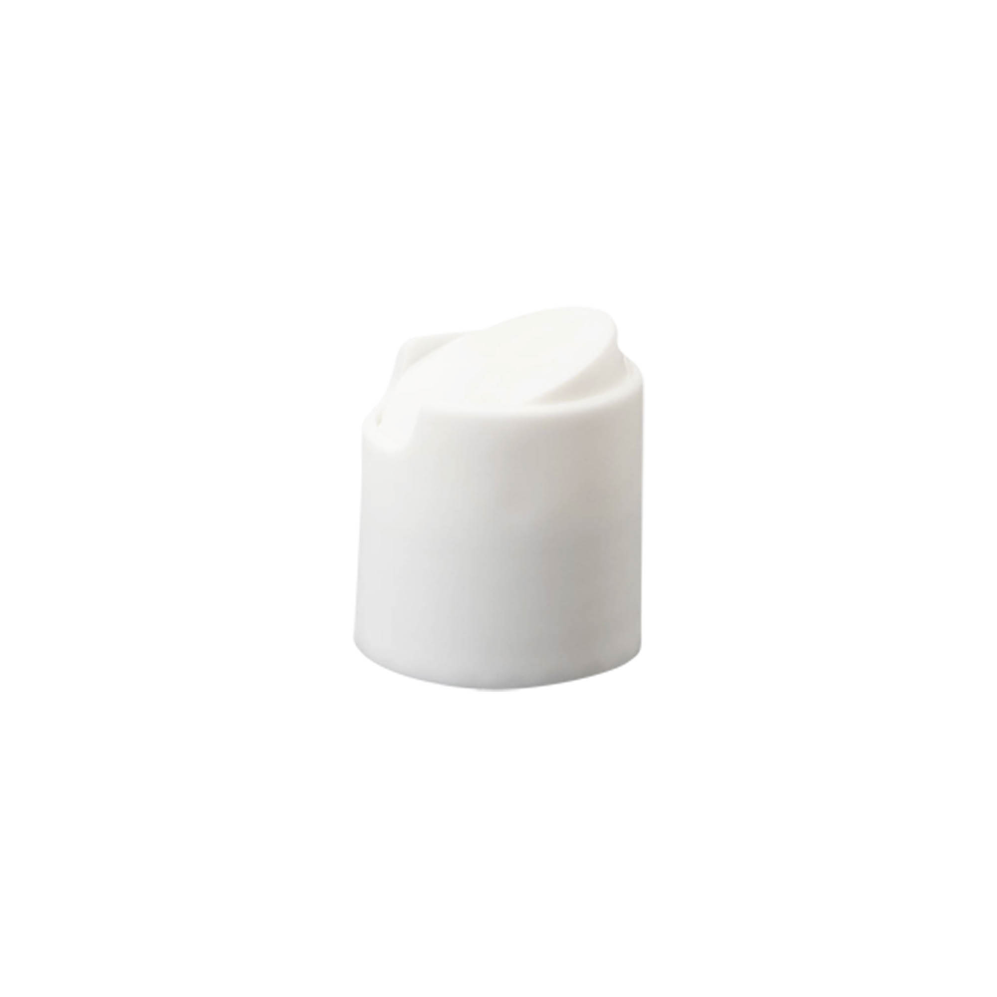 Tappo a vite Disc Top, plastica PP, bianco, per bocca: 24/410 Tappo a vite Disc Top, plastica PP, bianco, per bocca: 24/410