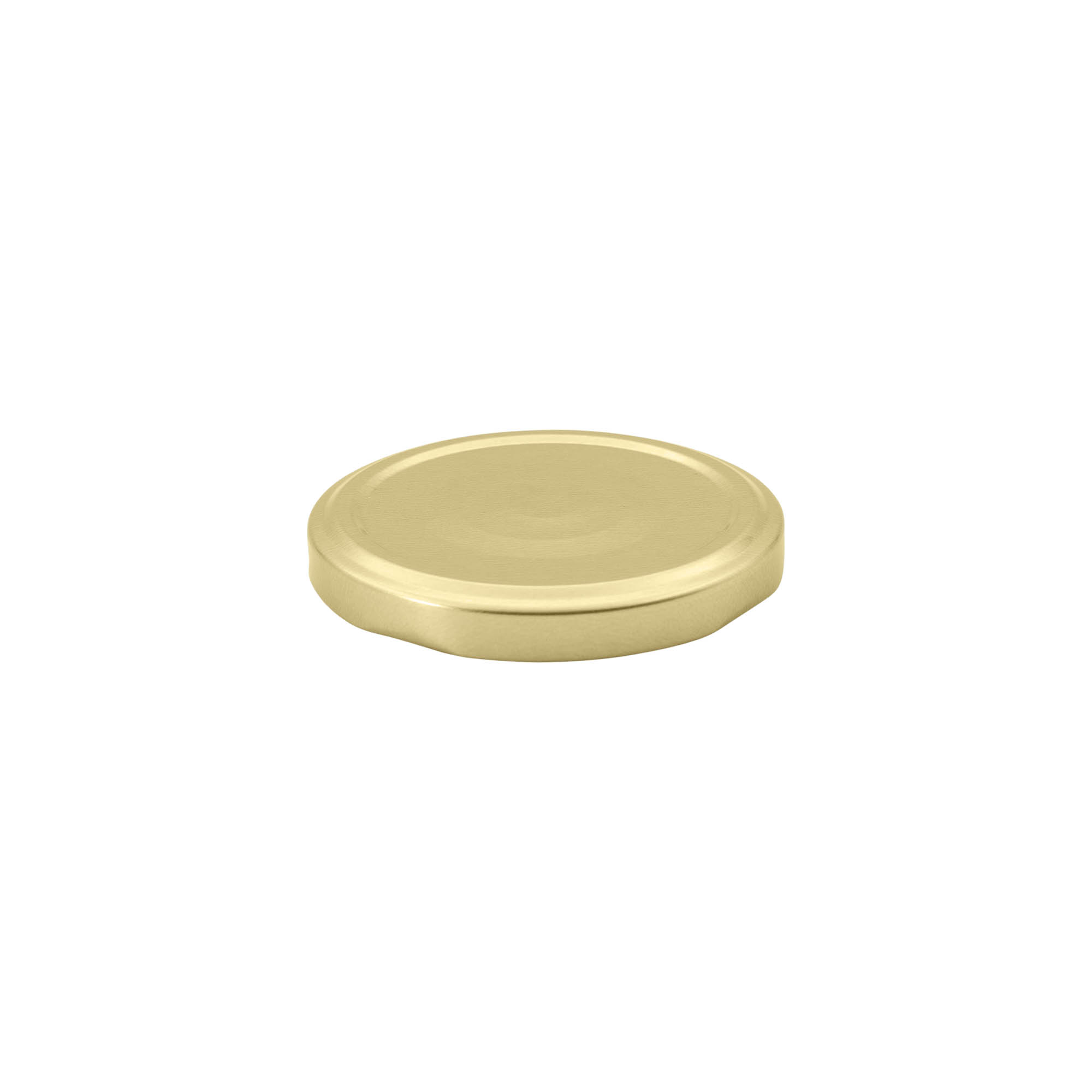 Tappo Twist-Off, lamina bianca, oro, per bocca: TO 66 Tappo Twist-Off, lamina bianca, oro, per bocca: TO 66