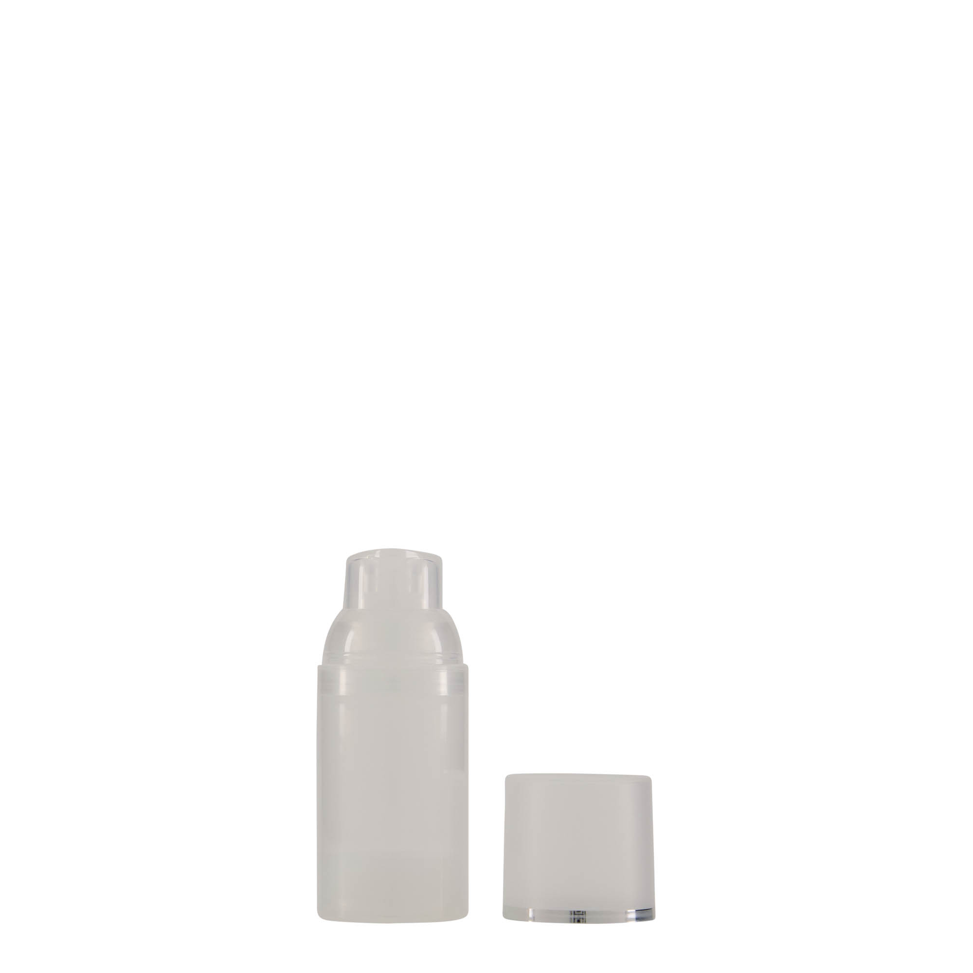 Dispenser Airless 30 ml 'Mezzo', plastica PP, naturale Dispenser Airless 30 ml 'Mezzo', plastica PP, naturale