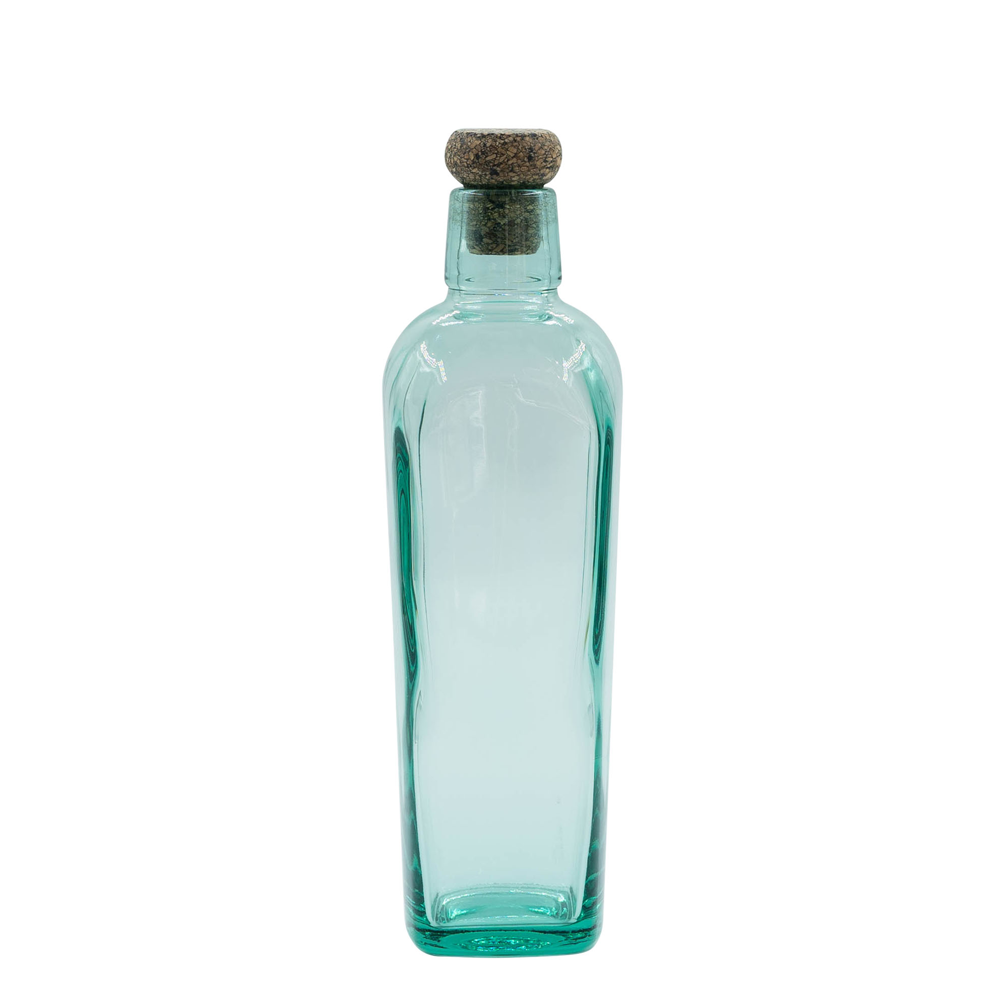 Bottiglia di vetro da 500 ml 'Lance', bocca: tappo in sughero Bottiglia di vetro da 500 ml 'Lance', bocca: tappo in sughero