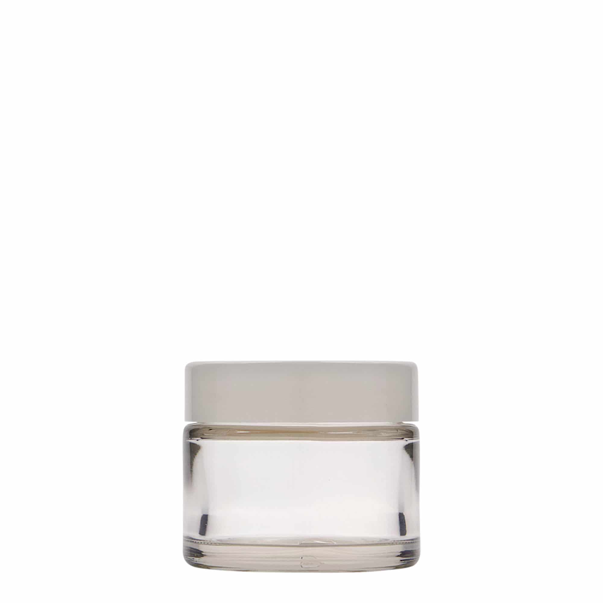 50 ml barattolo 'Beauty', vetro, bocca: chiusura a vite