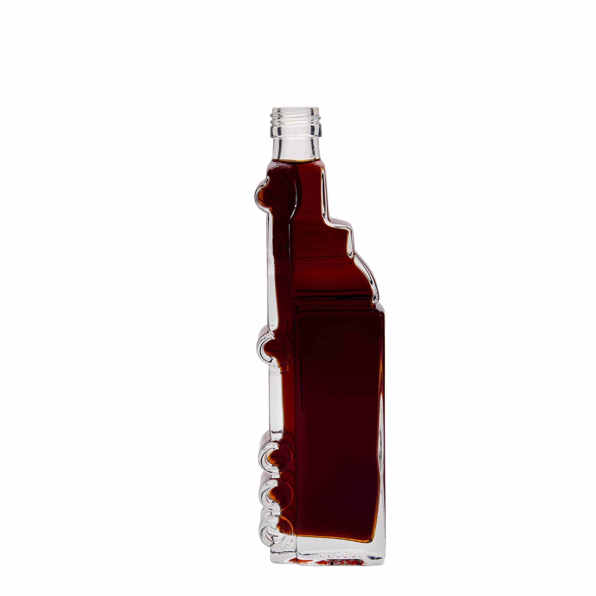 Bottiglia di vetro da 200 ml 'Truck', bocca: PP 25