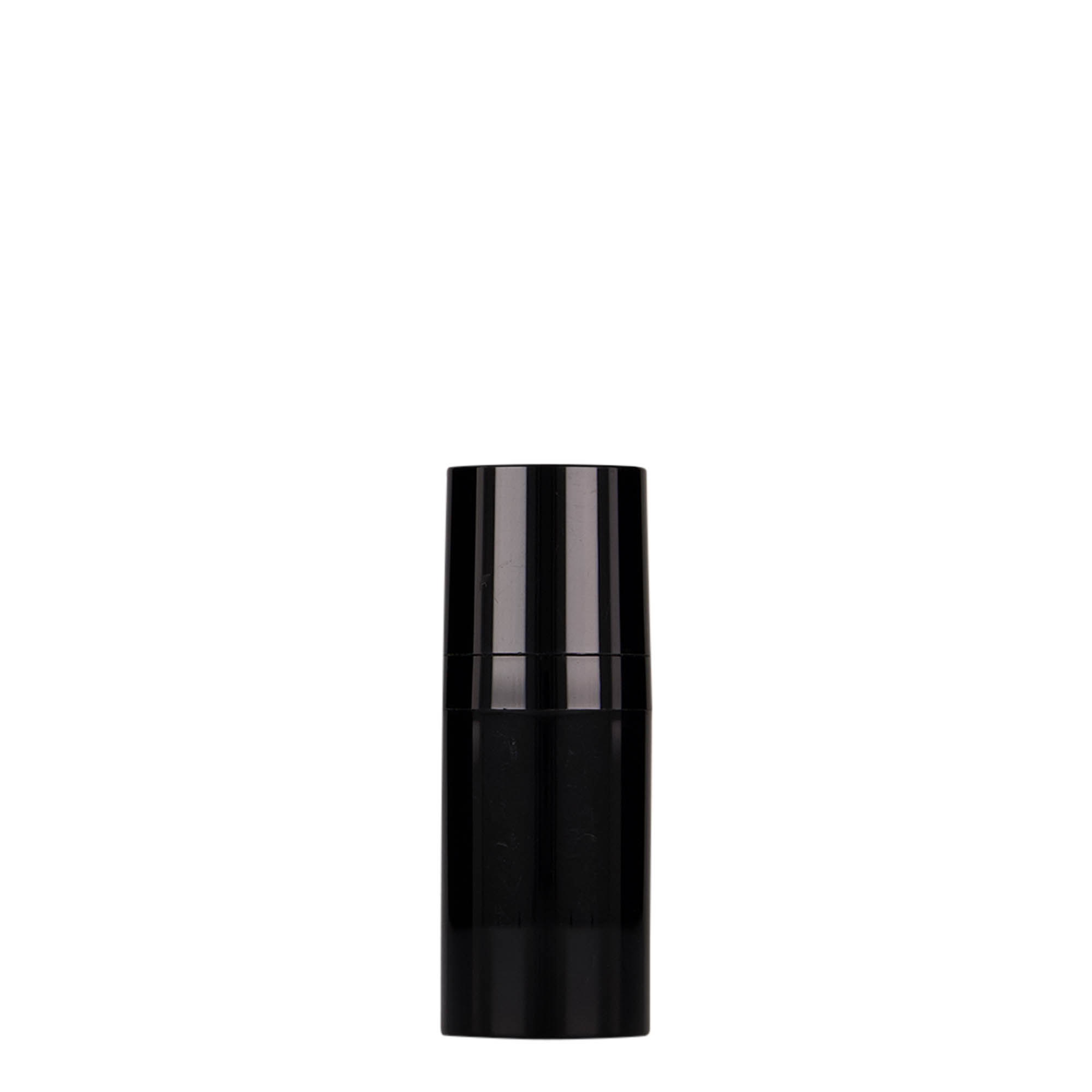 Distributore Airless da 15 ml 'Micro', plastica PP, nero Distributore Airless da 15 ml 'Micro', plastica PP, nero