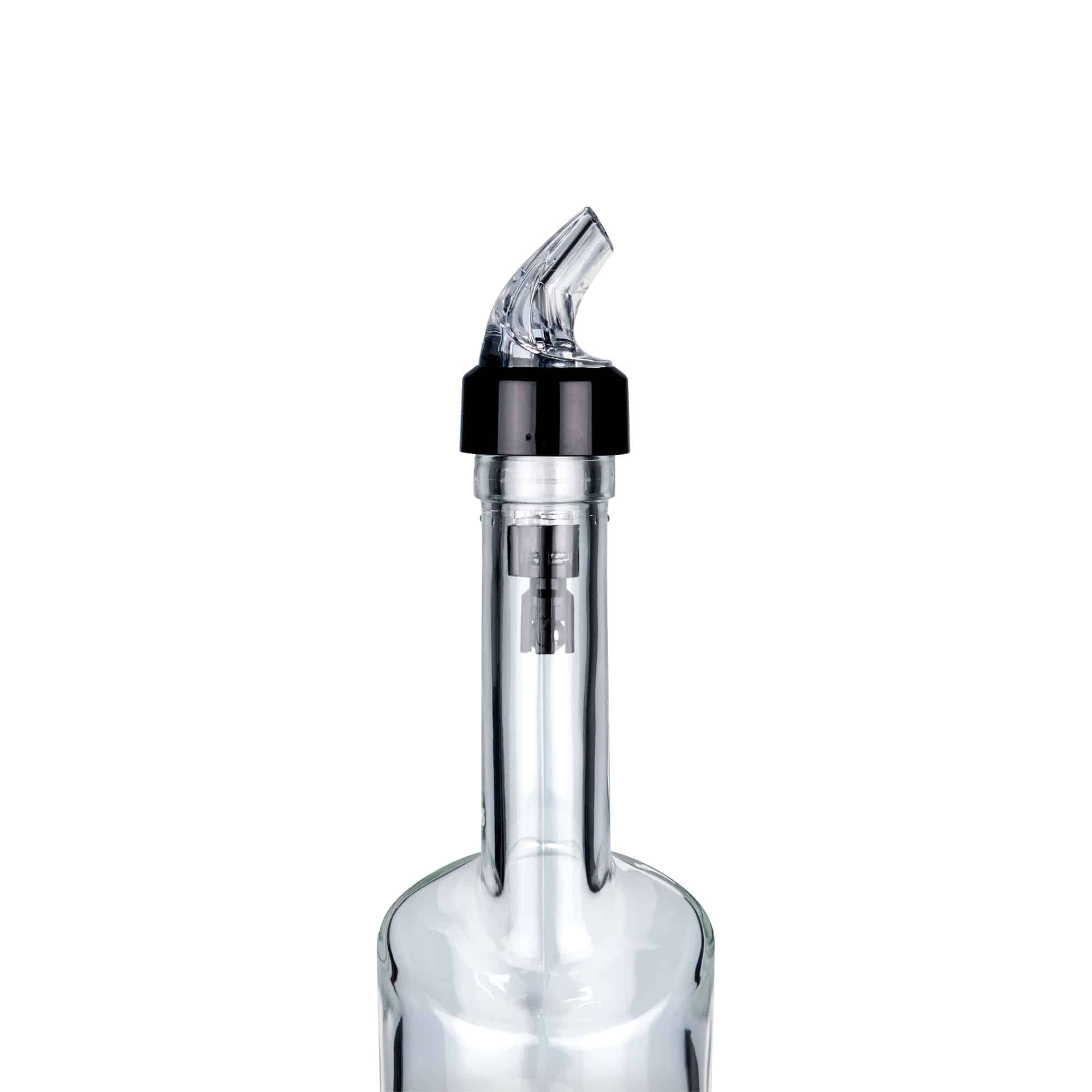 Beccuccio dosatore 'Auto Pour' 2 cl, plastica PE, trasparente