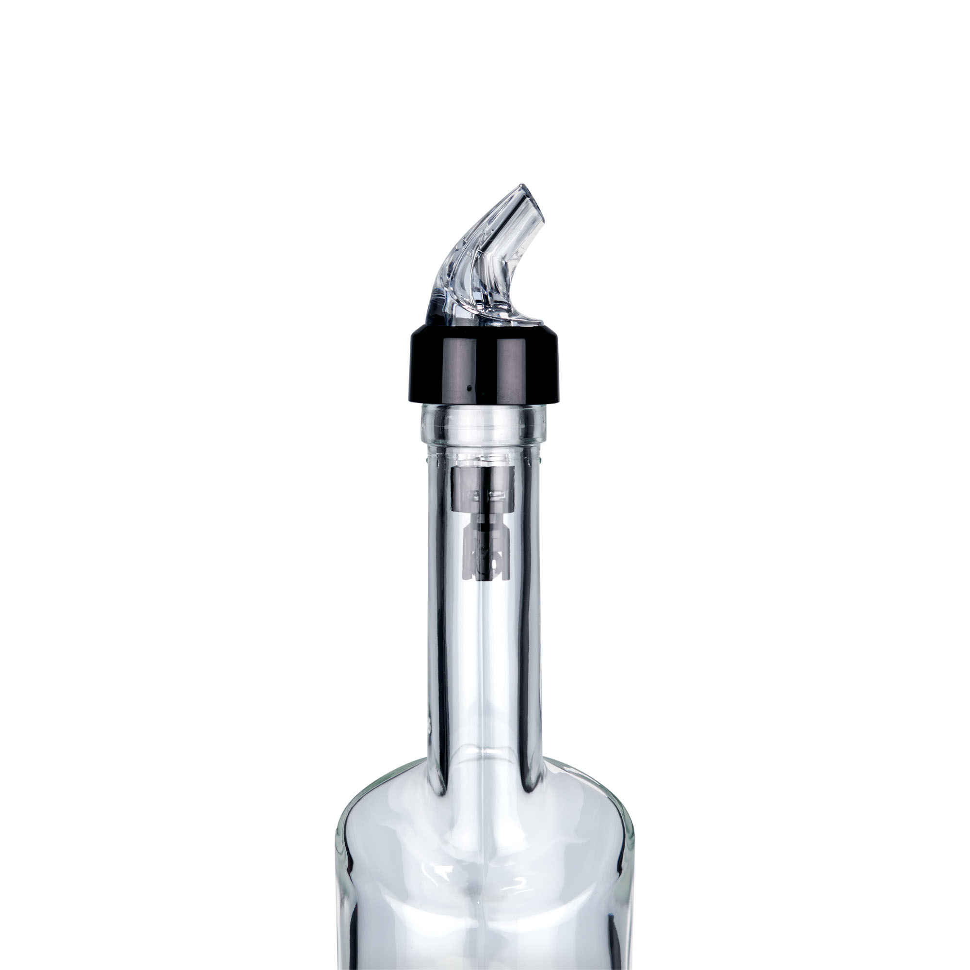 Beccuccio dosatore 'Auto Pour' 2 cl, plastica PE, trasparente