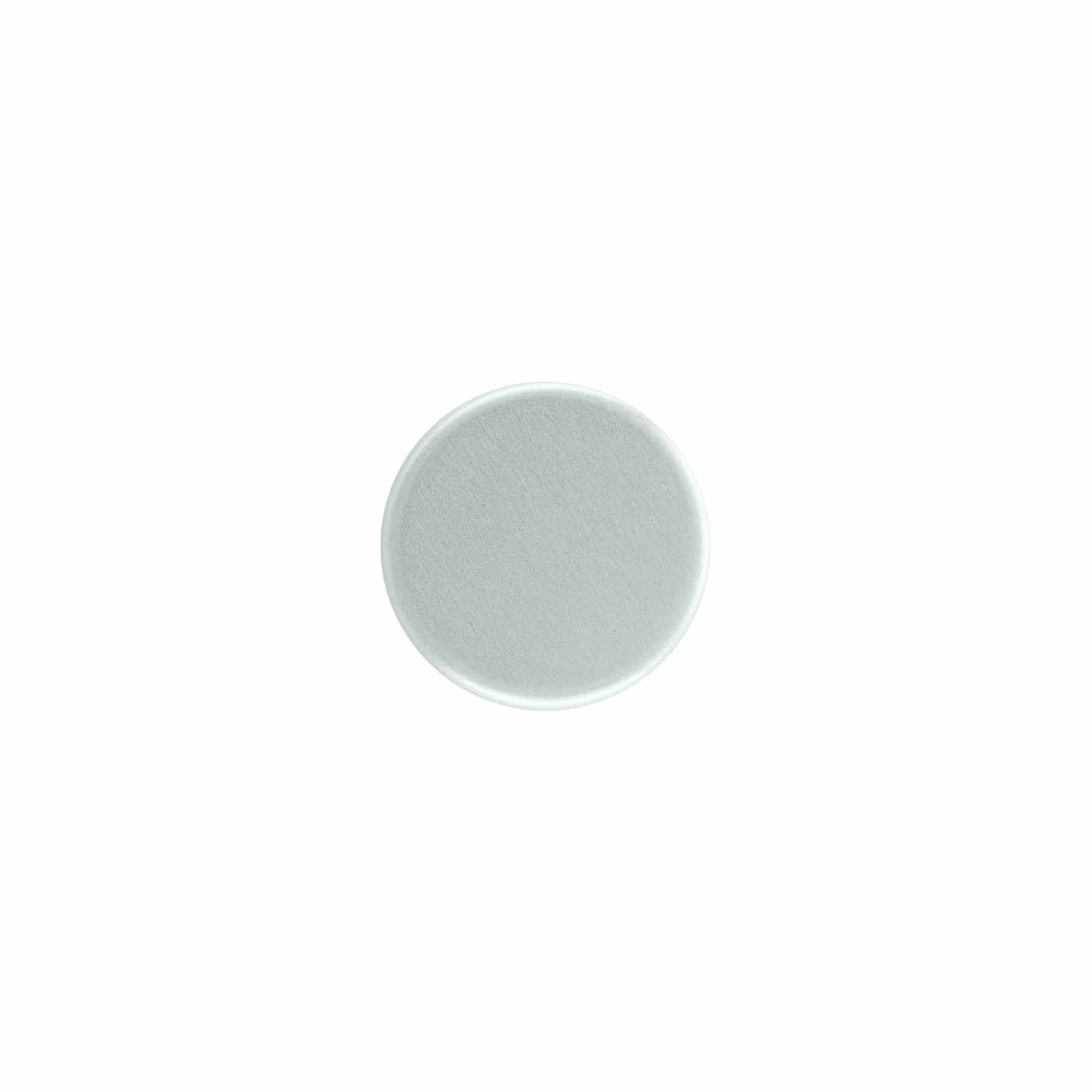 Tappo a vite, plastica ABS, argento, per imboccatura: GPI 22/400
