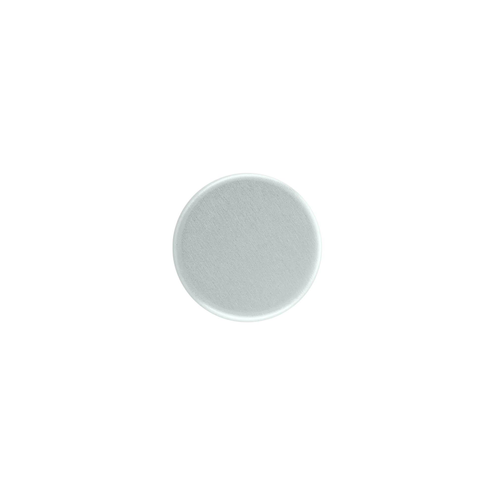 Tappo a vite, plastica ABS, argento, per bocca: GPI 22/400