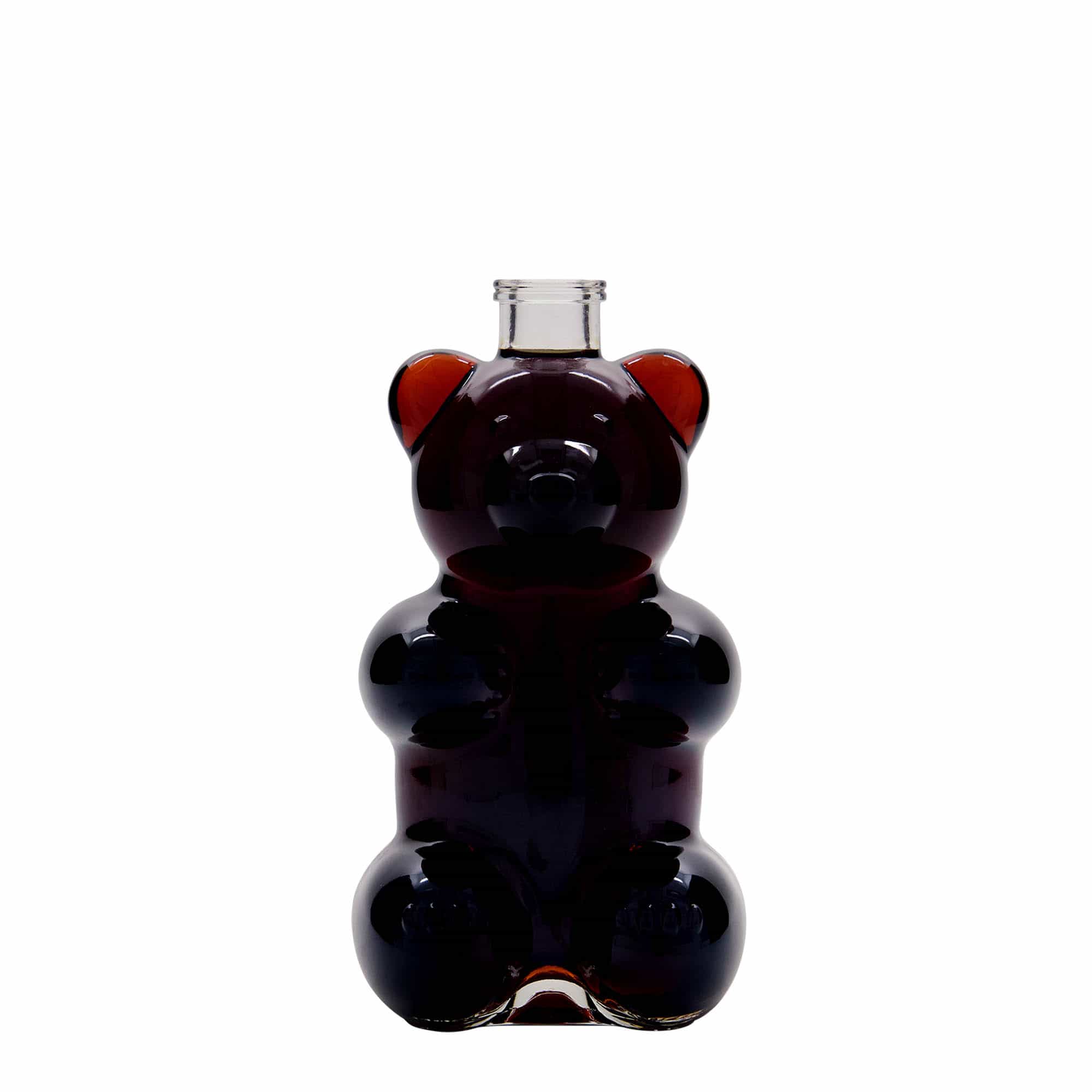 350 ml Bottiglia di vetro 'Orso', imboccatura: fascetta