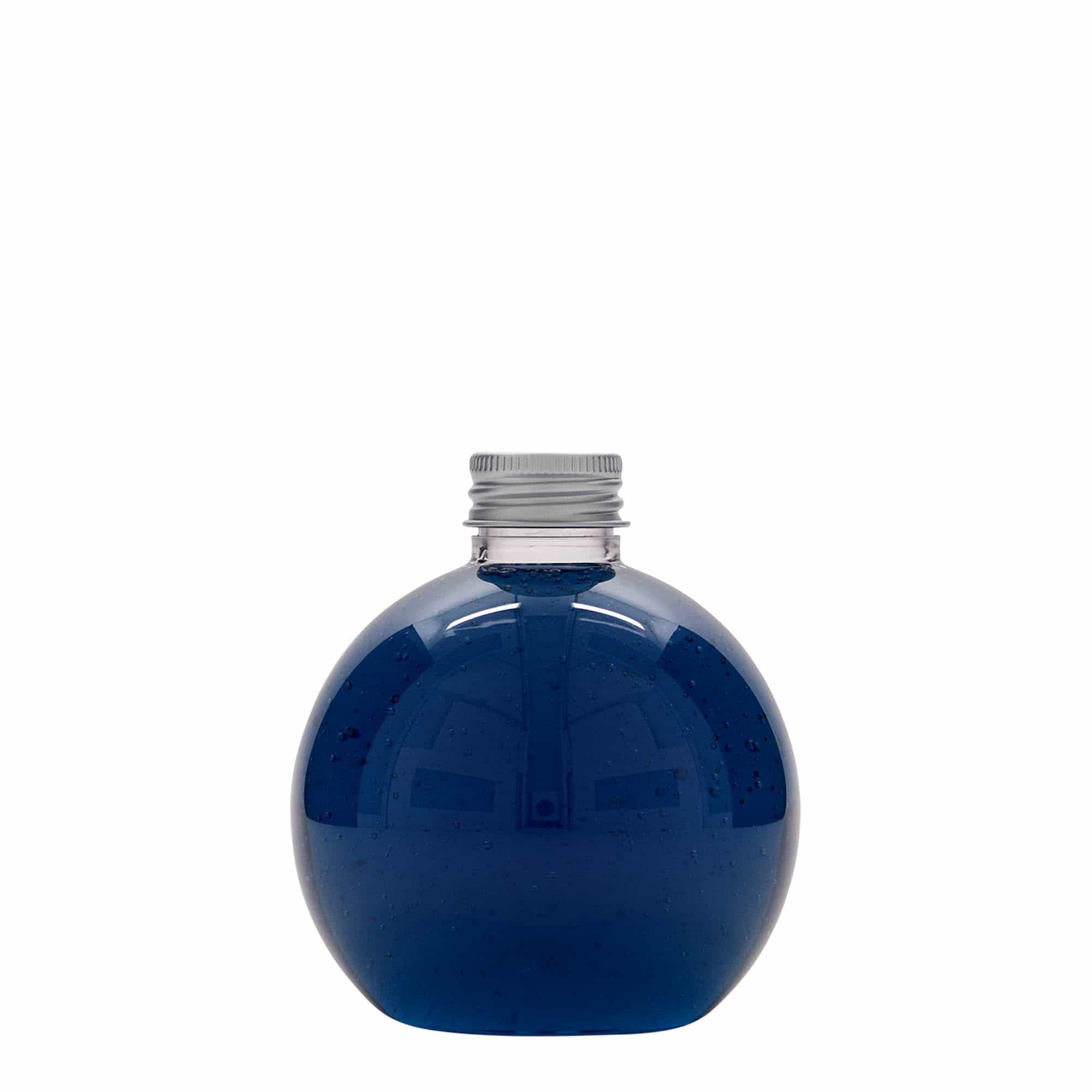 250 ml Flacone PET 'Perry', tonda, plastica, imboccatura: 24/410