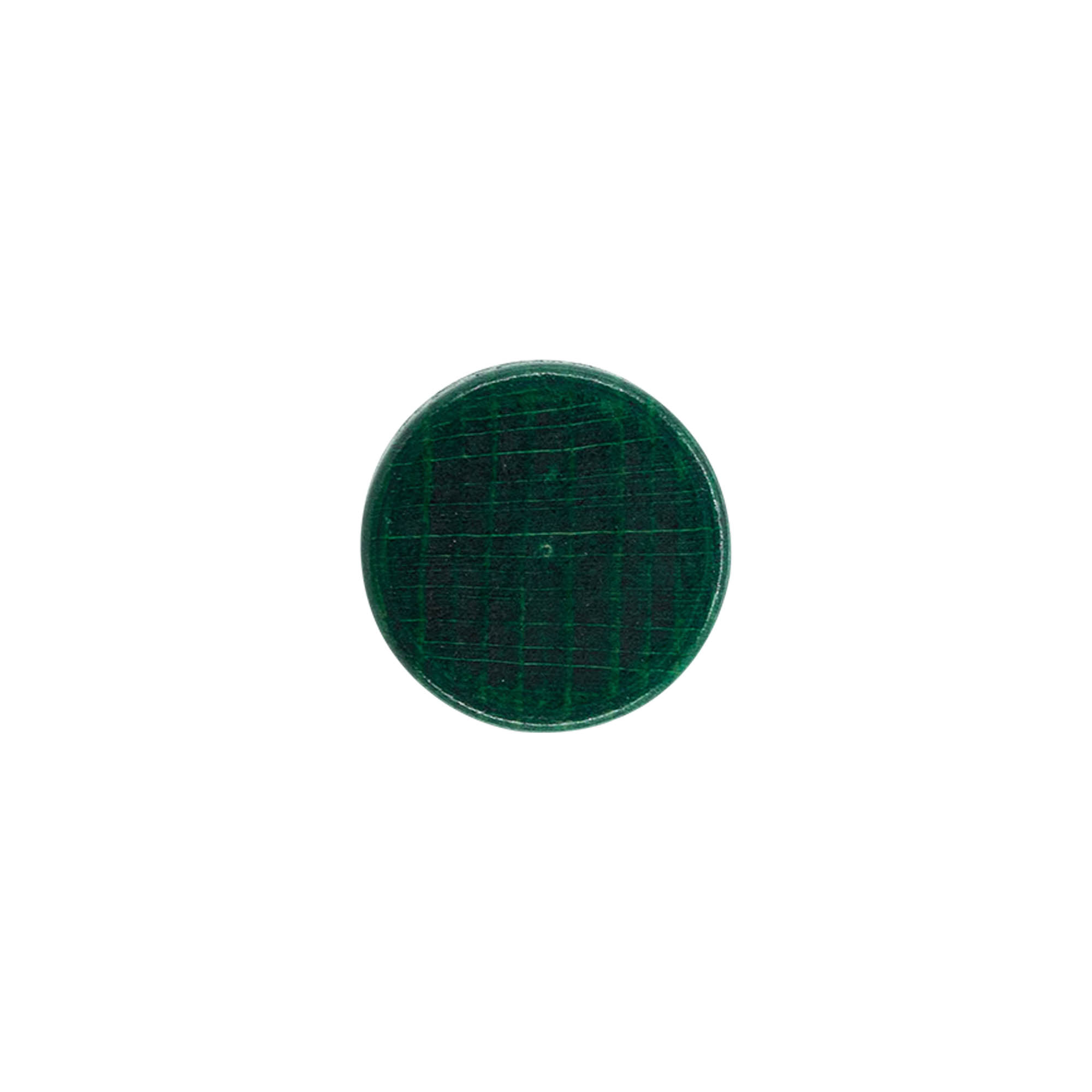 Tappo a manico in sughero 19 mm, legno/plastica, verde, per bocca: sughero
