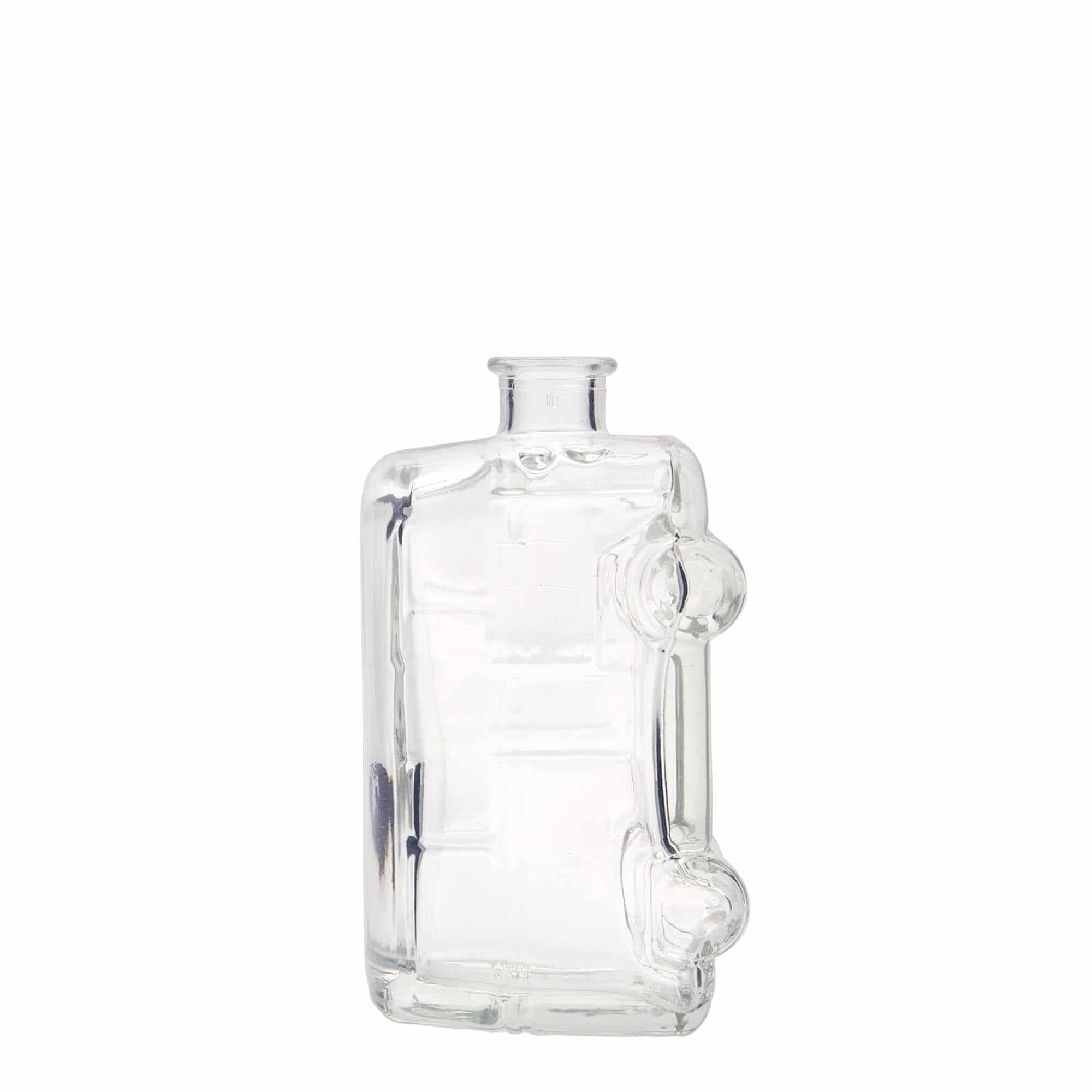 200 ml Bottiglia di vetro 'Minivan', imboccatura: fascetta 200 ml Bottiglia di vetro 'Minivan', imboccatura: fascetta