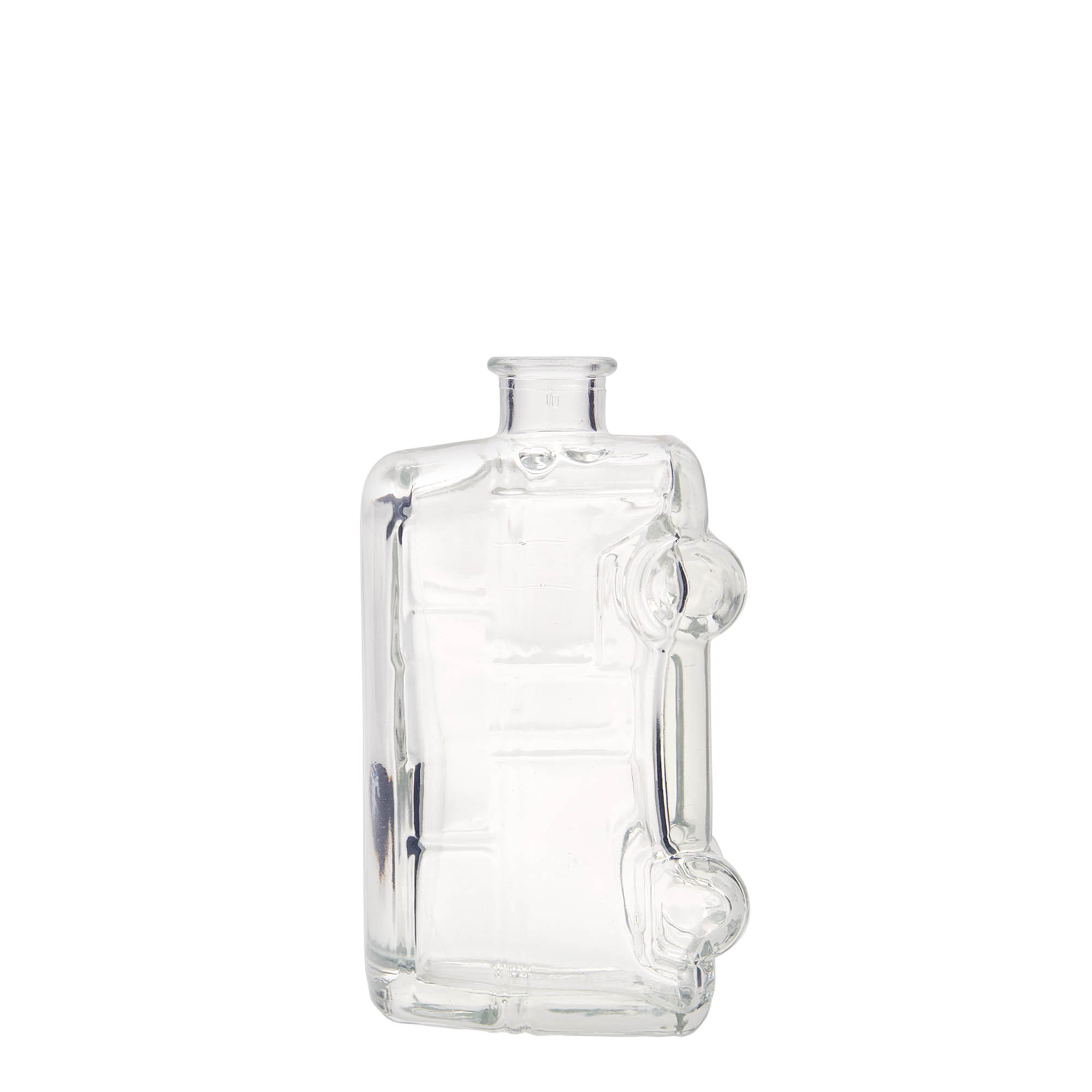 Bottiglia di vetro da 200 ml 'Bulli', bocca: sughero Bottiglia di vetro da 200 ml 'Bulli', bocca: sughero