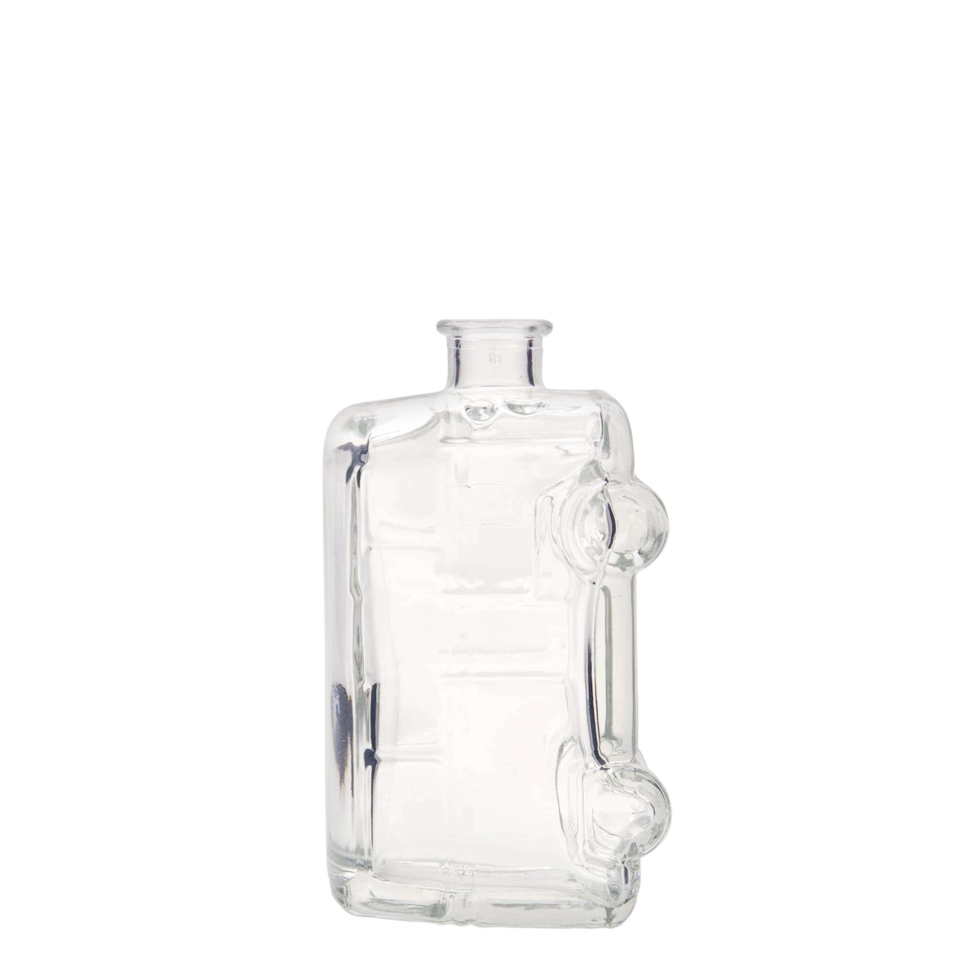 Bottiglia di vetro da 200 ml 'Bulli', bocca: sughero Bottiglia di vetro da 200 ml 'Bulli', bocca: sughero