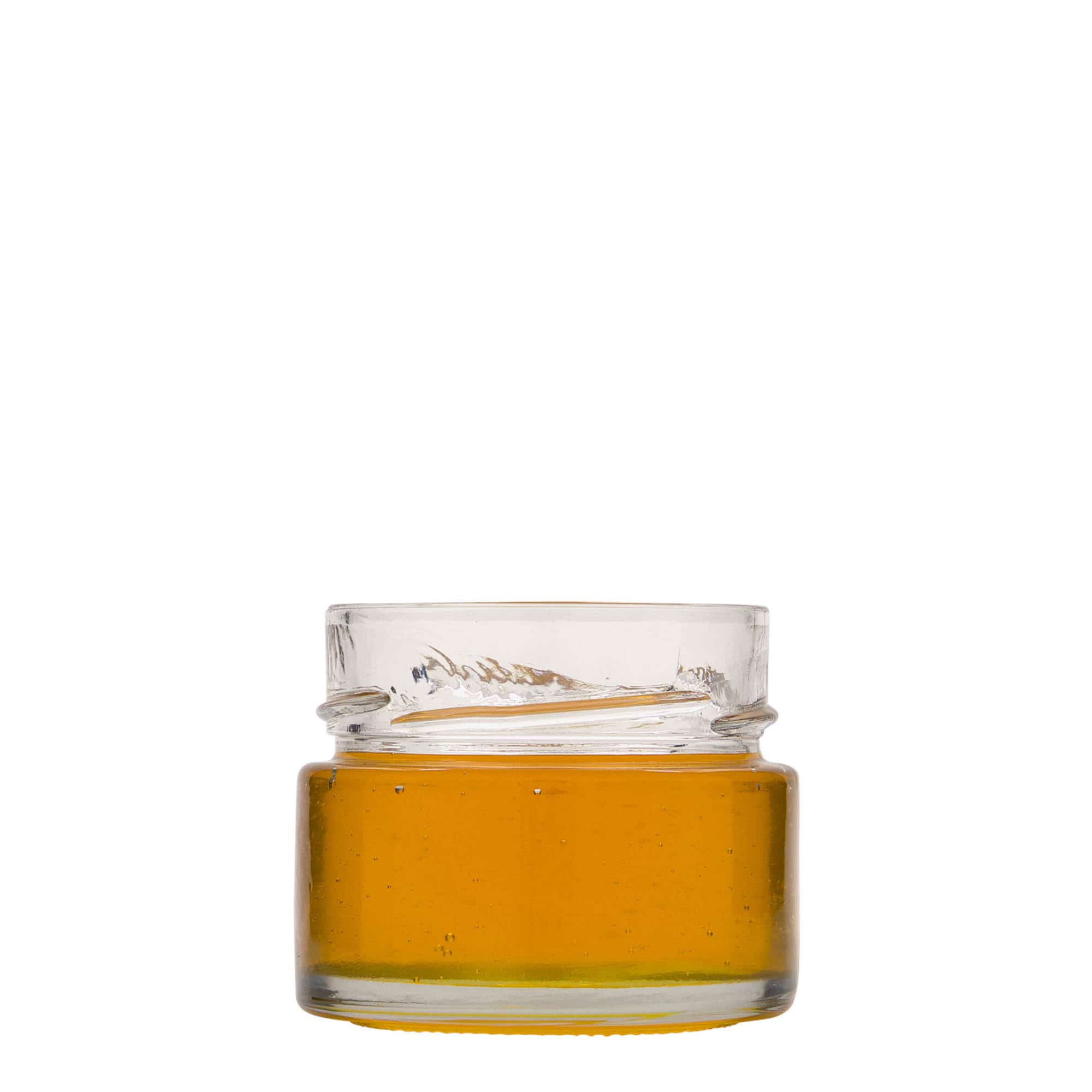 106 ml Vetro rotondo 'Albatros', Bocca: Extra-Deep-Twist-Off (EDTO 70)