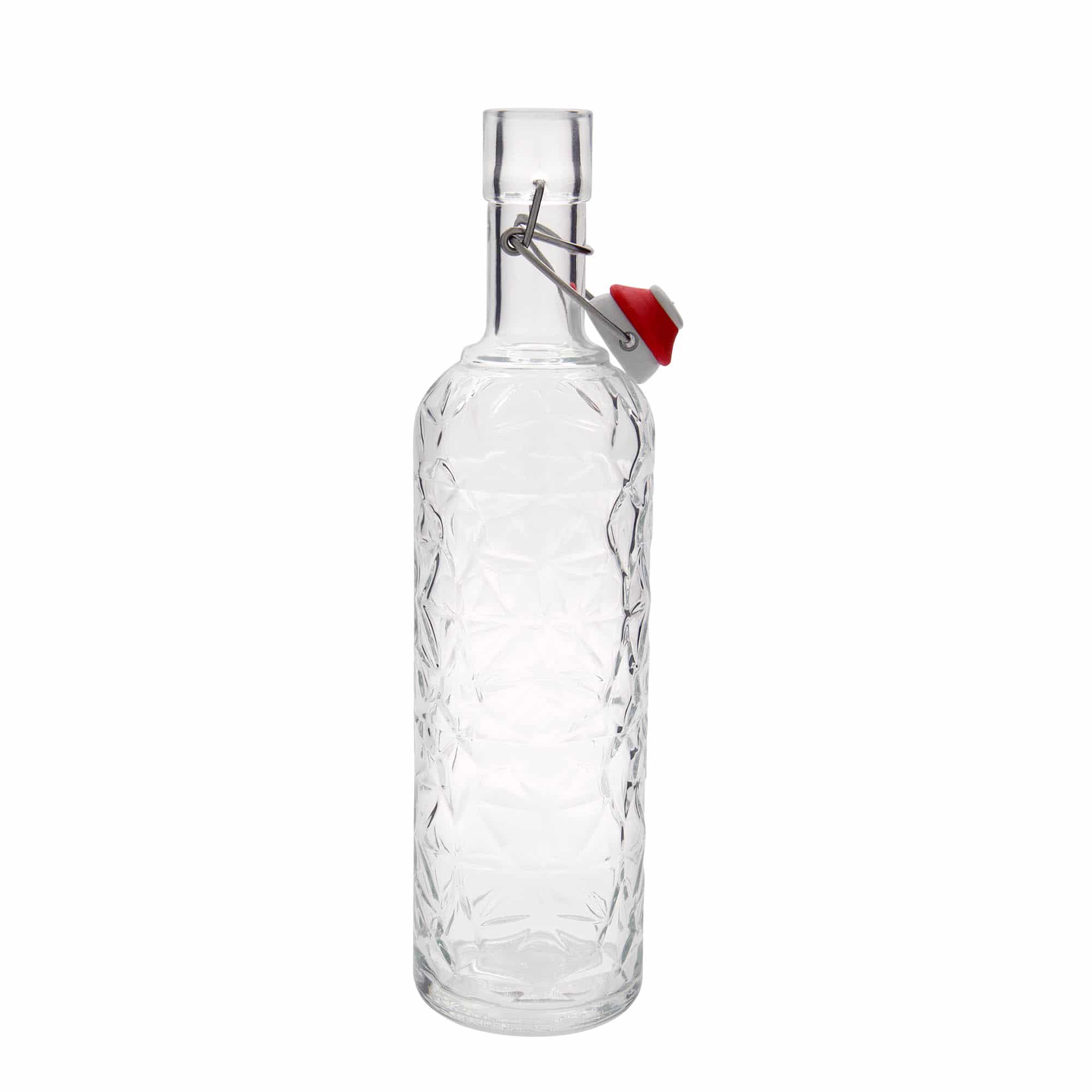1.000 ml Bottiglia di vetro 'Oriente', imboccatura: tappo meccanico 1.000 ml Bottiglia di vetro 'Oriente', imboccatura: tappo meccanico
