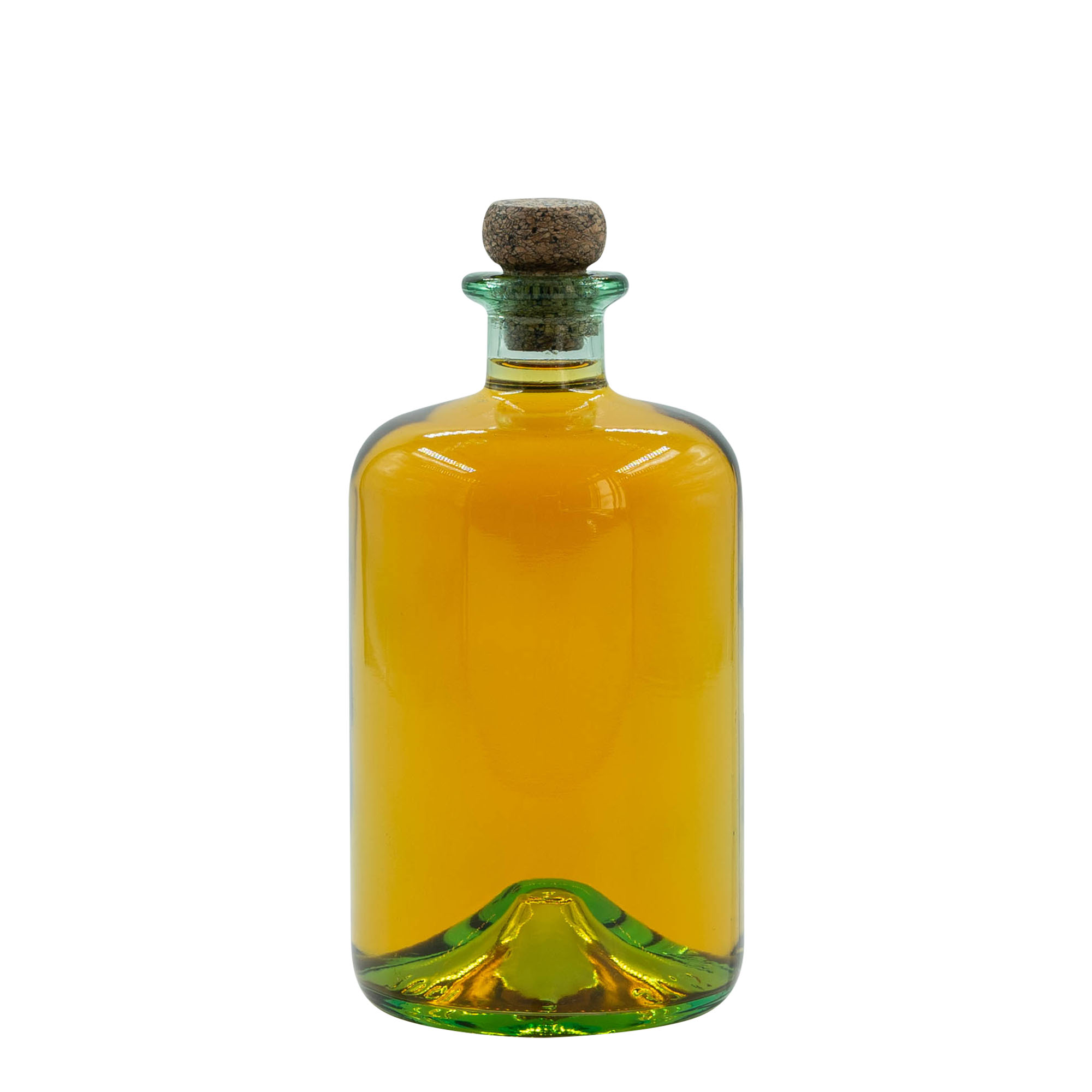 Bottiglia di vetro da 700 ml 'Pharma', bocca: tappo di sughero Bottiglia di vetro da 700 ml 'Pharma', bocca: tappo di sughero