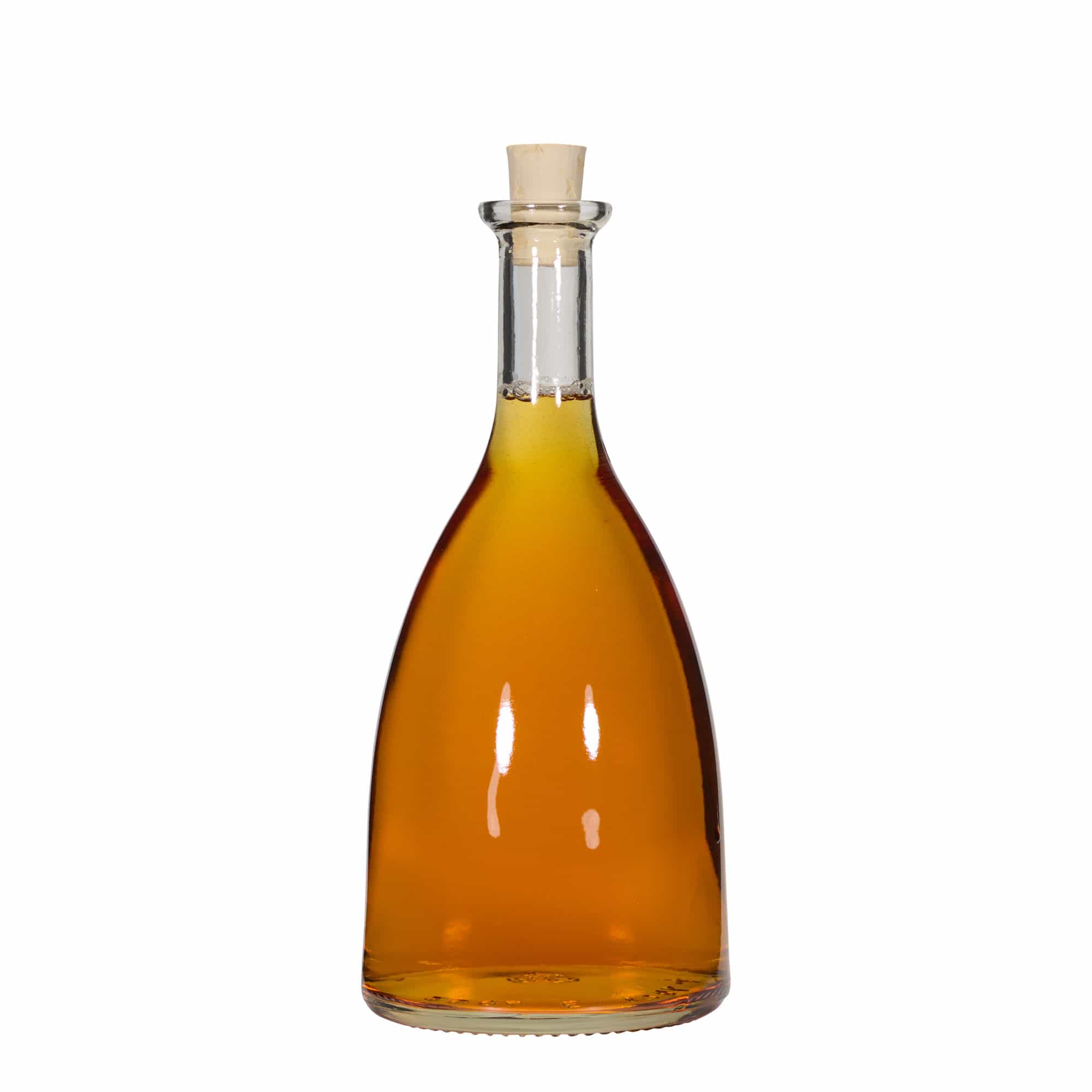 Bottiglia di vetro da 700 ml 'Viola', bocca: sughero