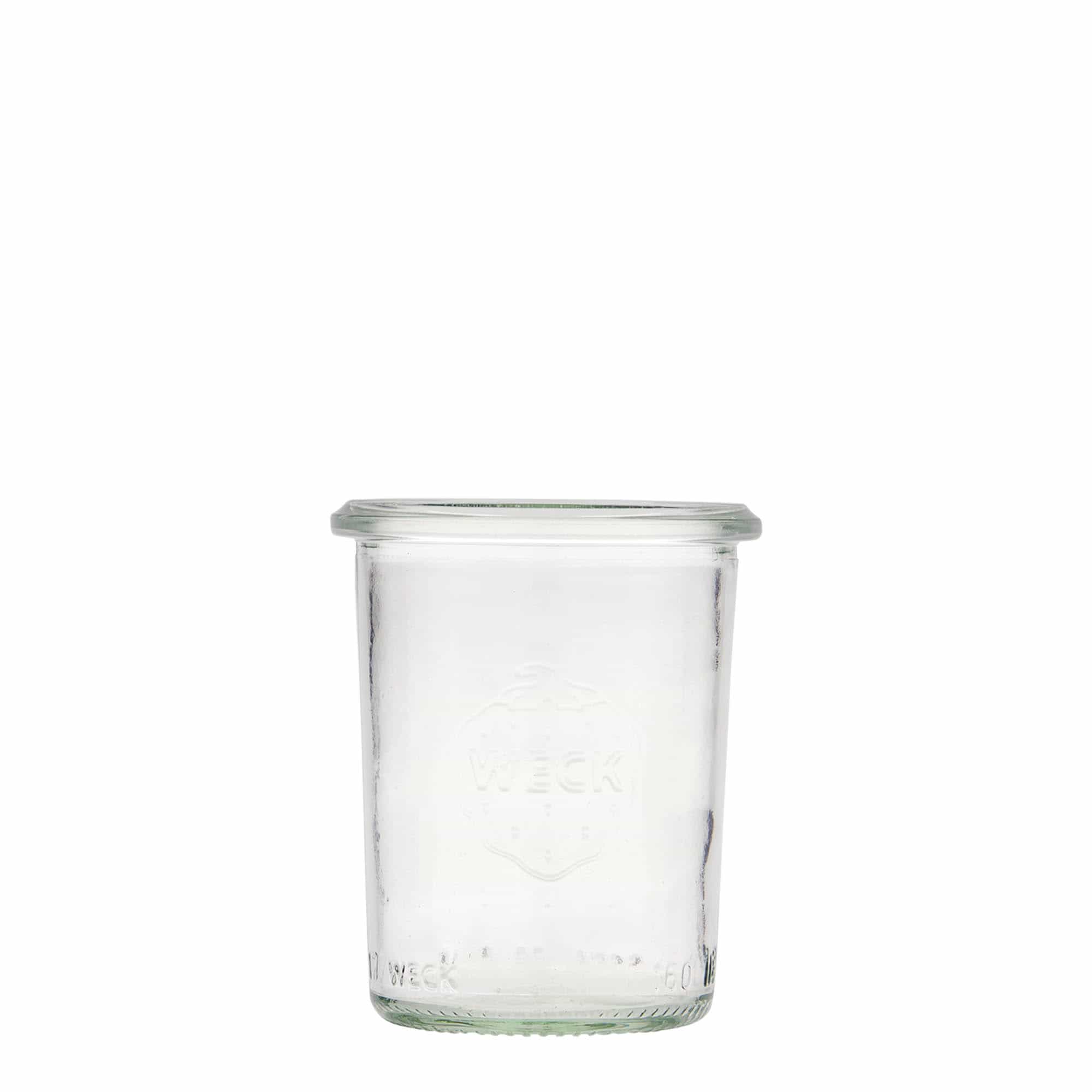 160 ml Vasetto WECK Dritto, vetro, imboccatura: bordo rotondo