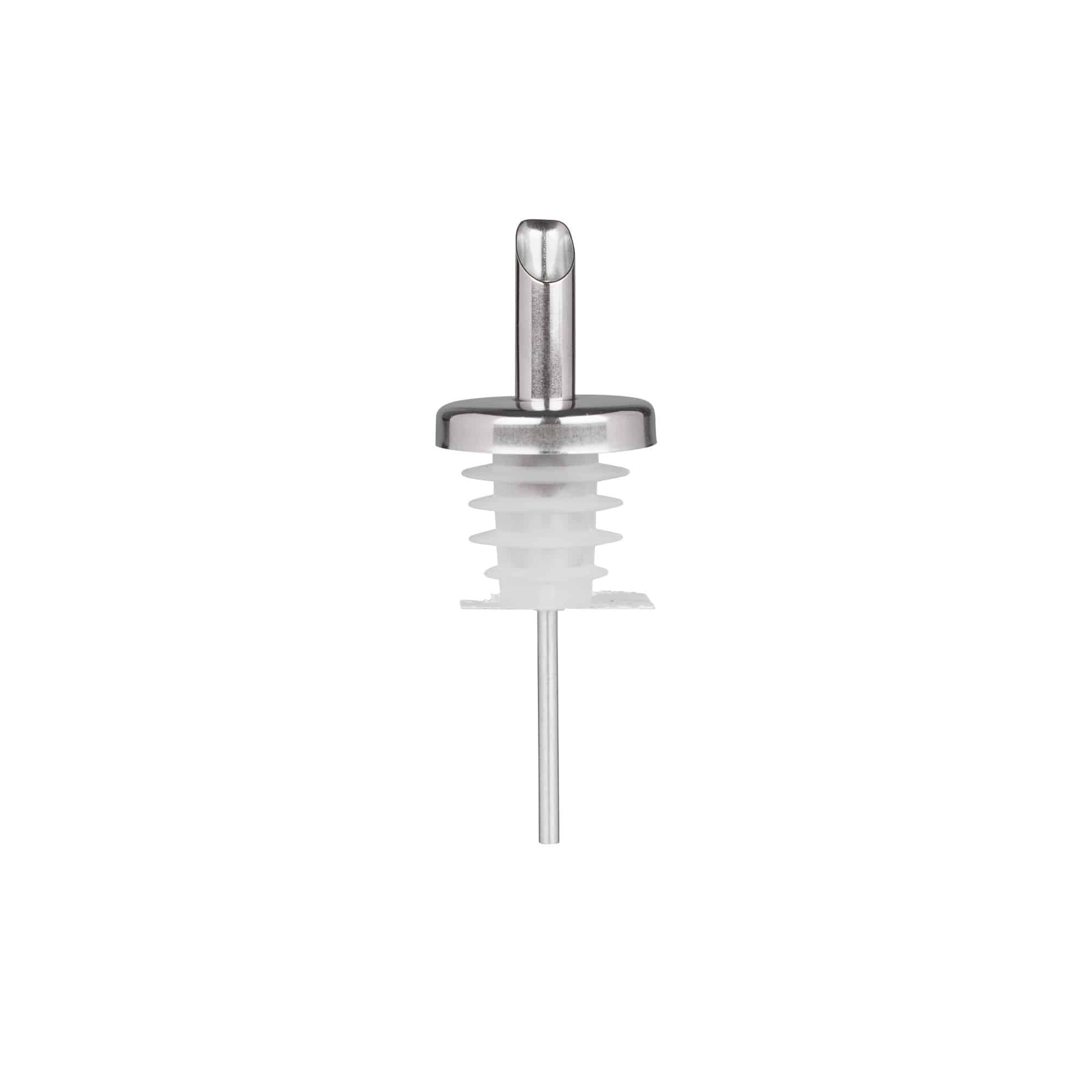 Beccuccio Inox olio, acciaio inox, argento