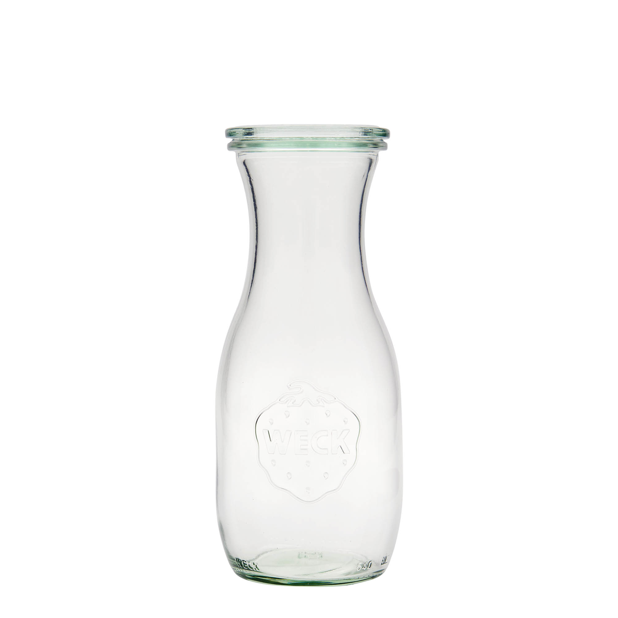 500 ml bottiglia di succo WECK, bocca: bordo tondo