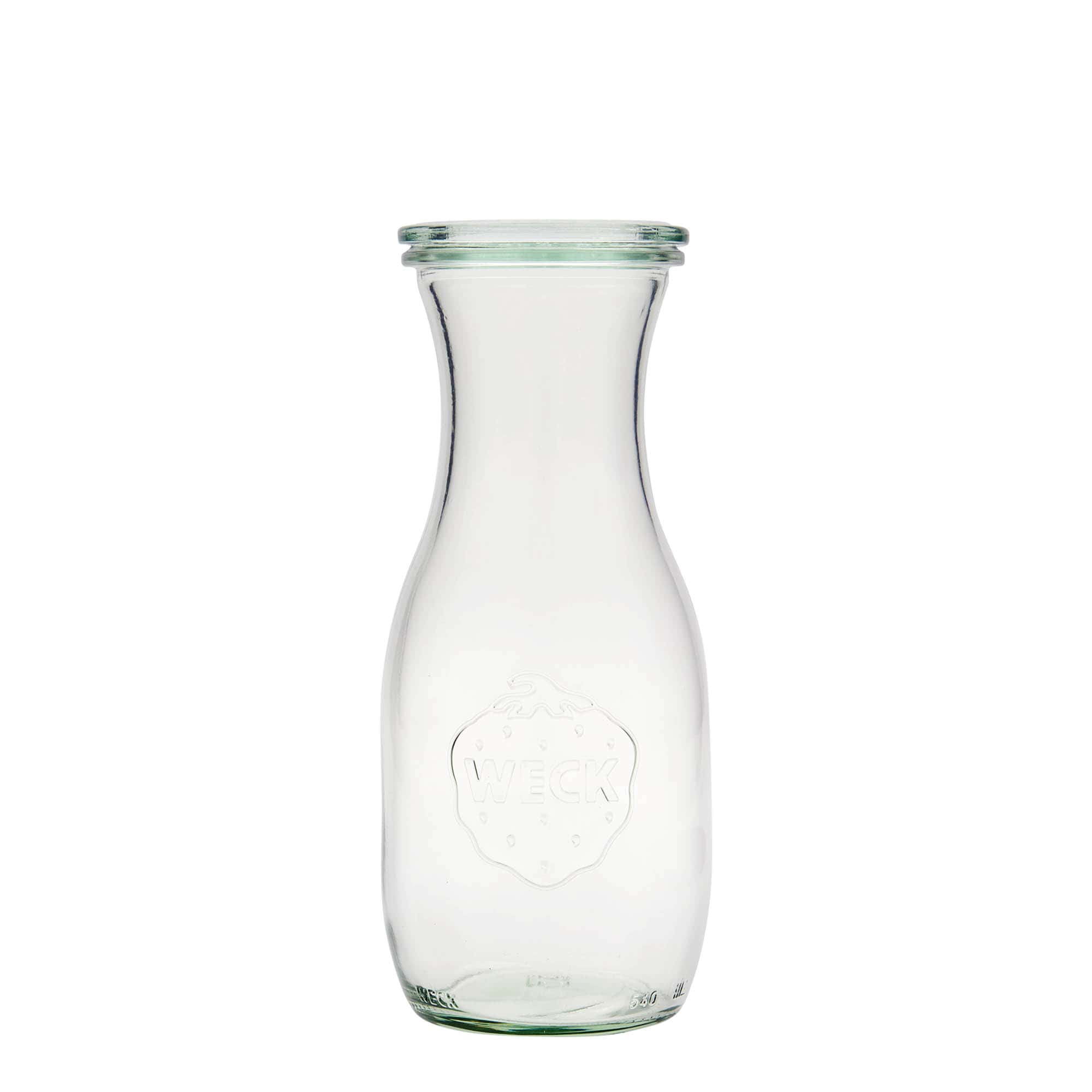 500 ml bottiglia di succo WECK, bocca: bordo tondo