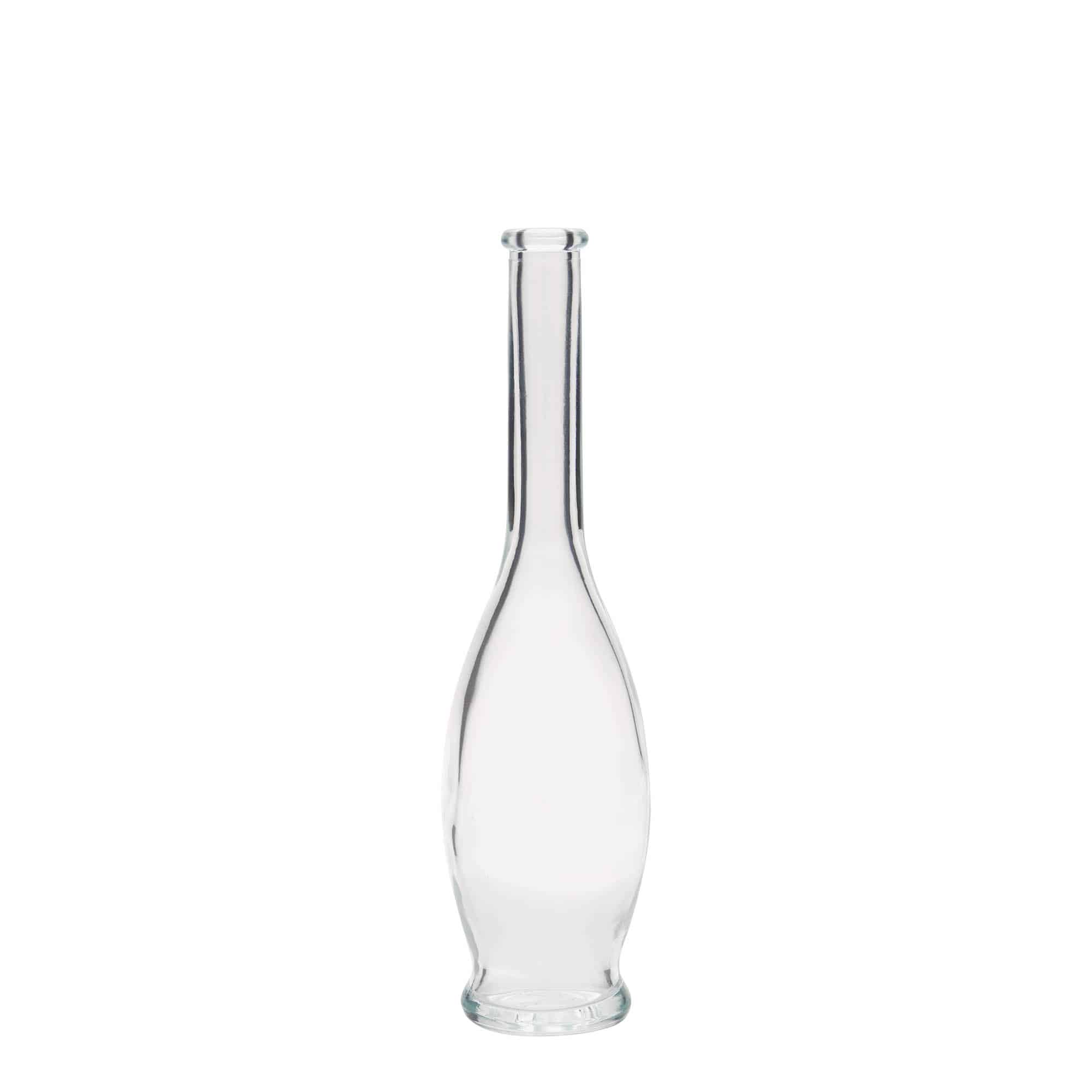 100 ml Bottiglia di vetro 'Gina', imboccatura: fascetta 100 ml Bottiglia di vetro 'Gina', imboccatura: fascetta