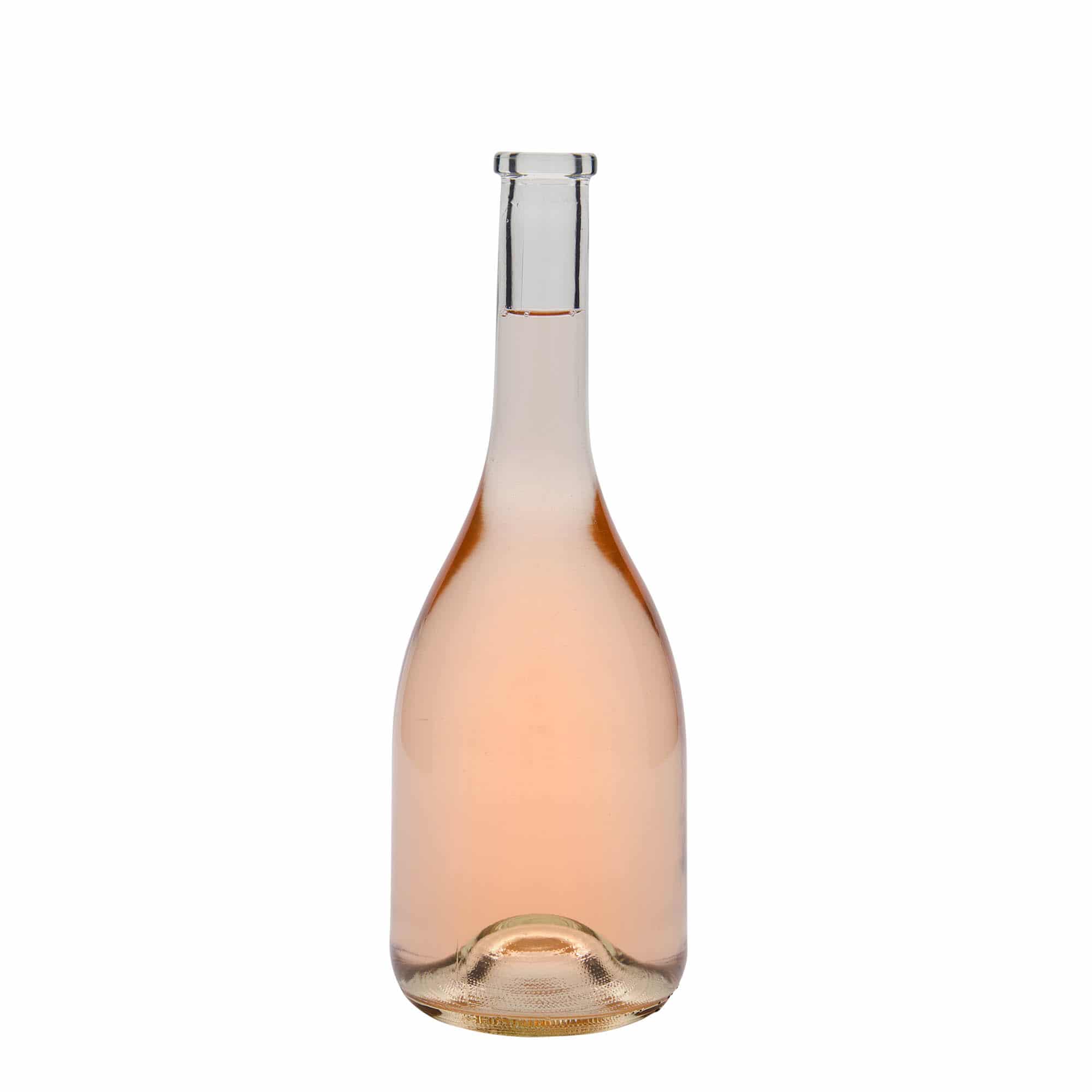 750 ml Bottiglia di vetro 'Rustica, imboccatura: fascetta