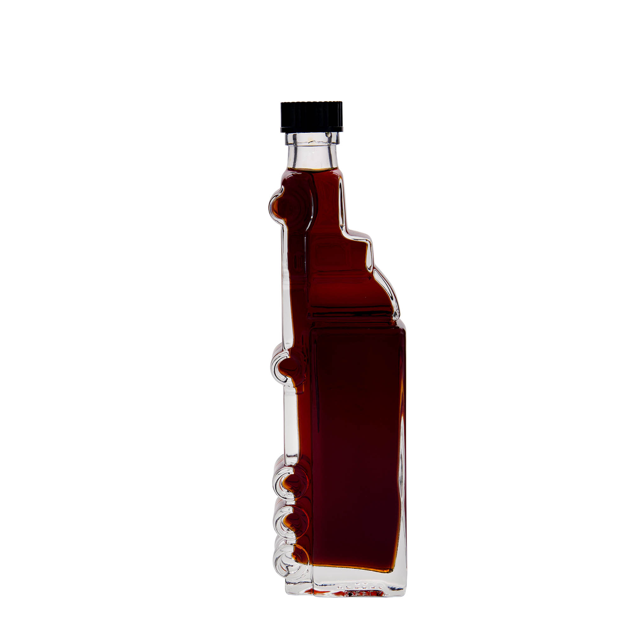 Bottiglia di vetro da 200 ml 'Truck', bocca: PP 25 Bottiglia di vetro da 200 ml 'Truck', bocca: PP 25