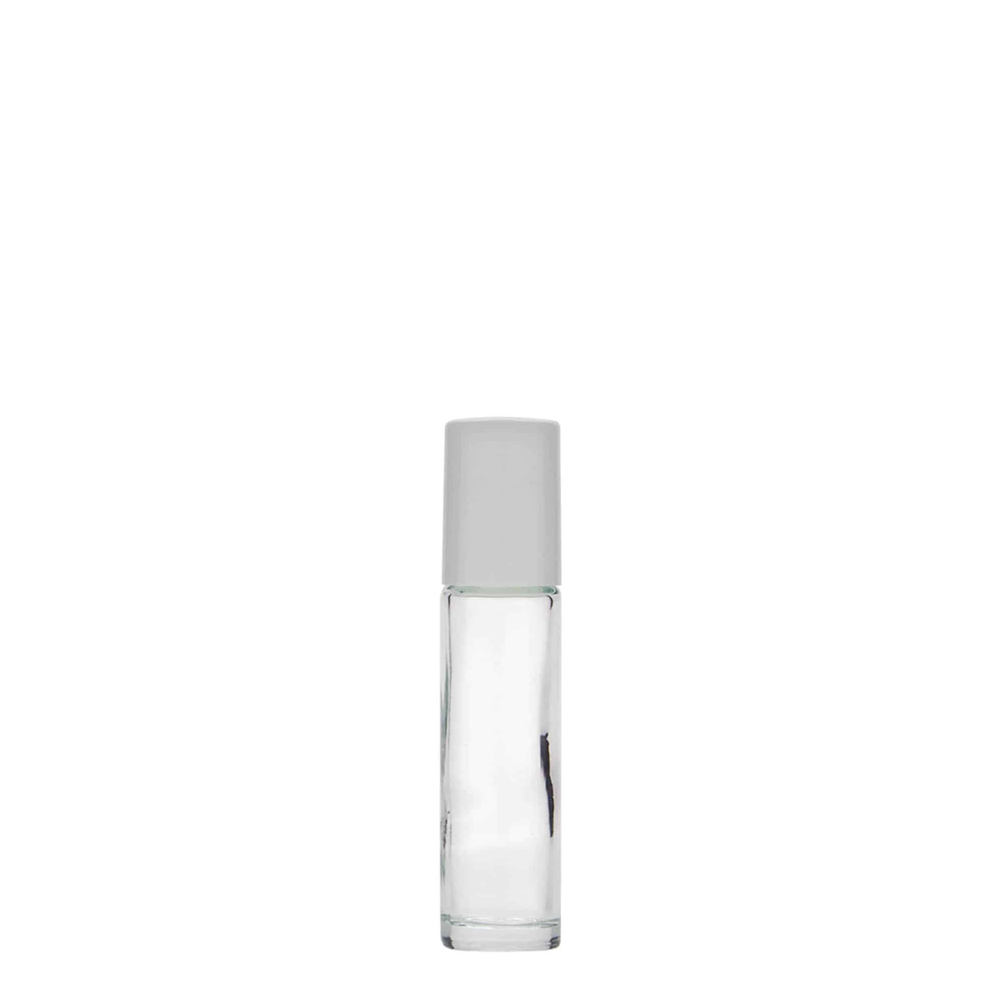 Flacone roll-on da 10 ml, vetro, bocca: chiusura a vite