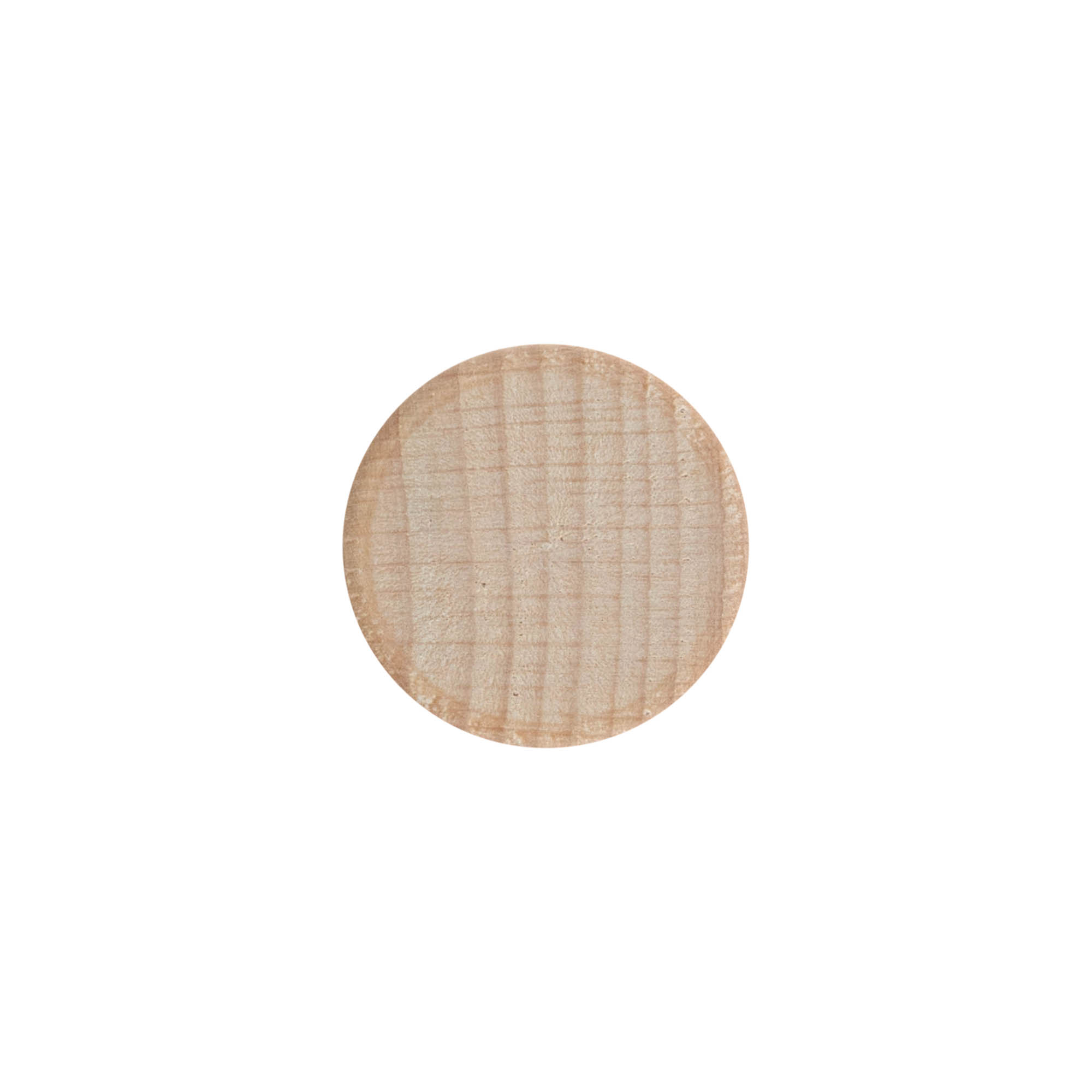 Tappo a vite, legno, beige, per bocca: GPI 28/400 Tappo a vite, legno, beige, per bocca: GPI 28/400