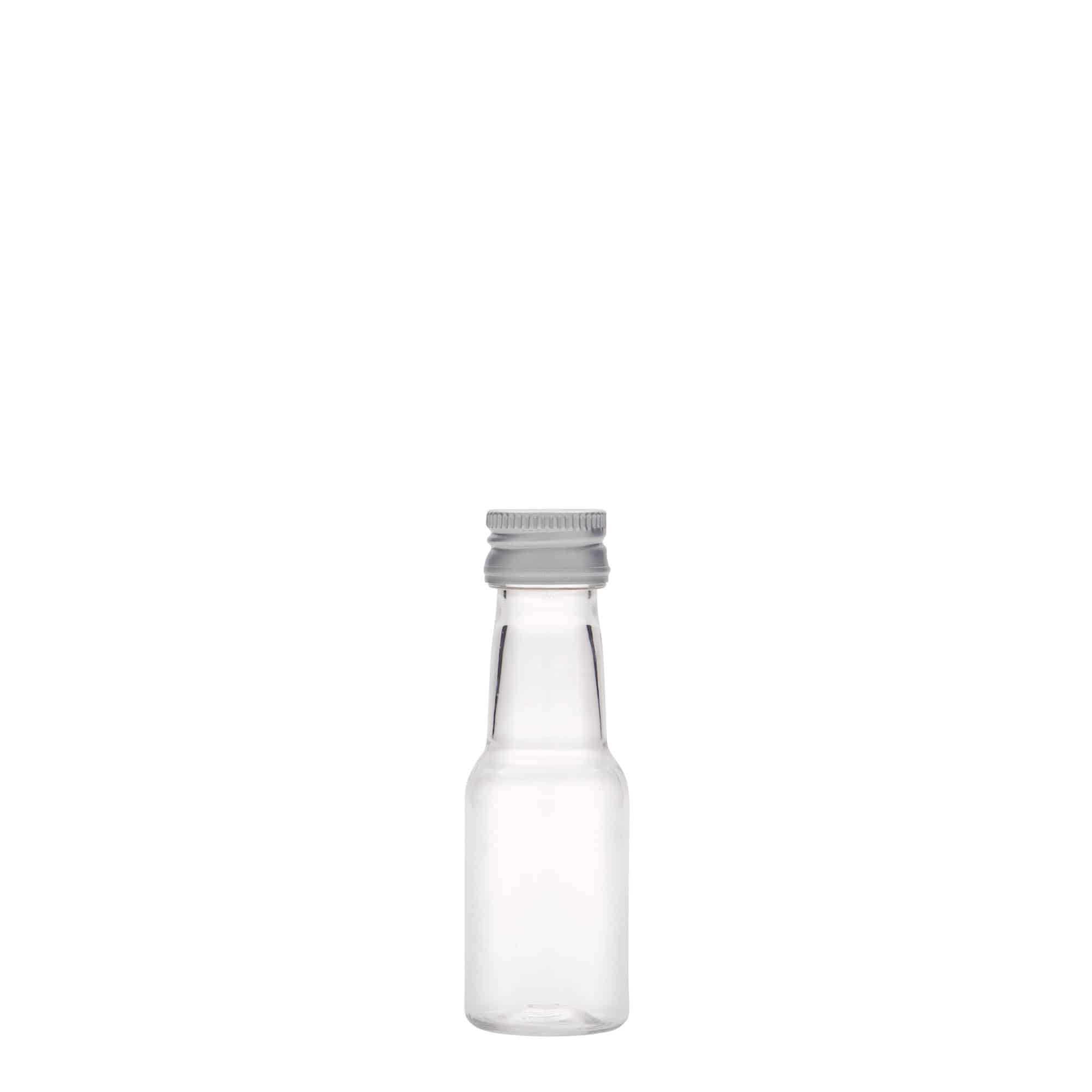 20 ml Bottiglietta PET 'Theo', plastica, imboccatura: PP 18